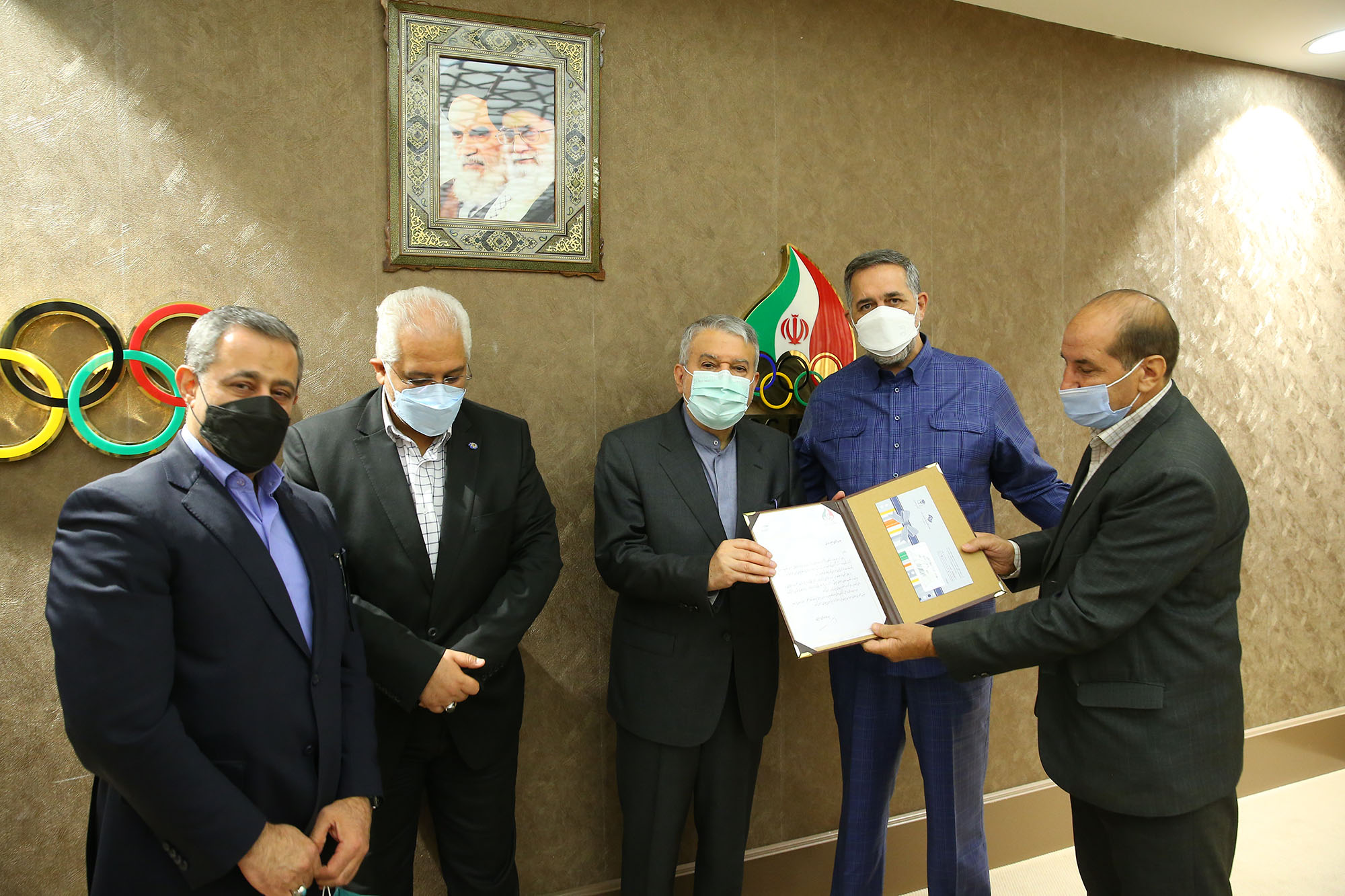 تقدیر از ایثارگران کمیته ملی المپیک 7