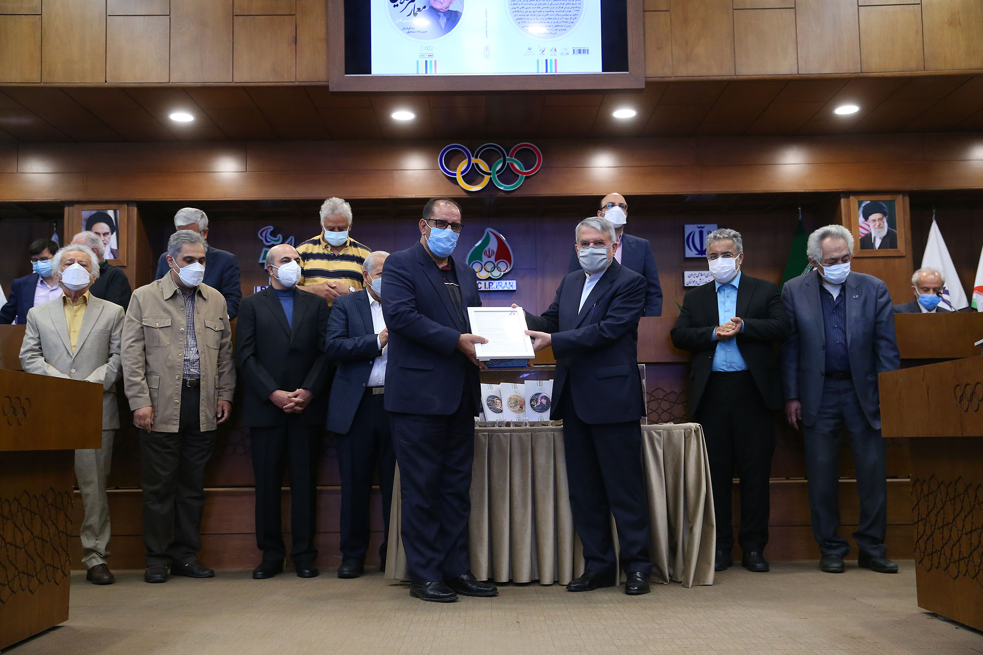 مراسم رونمایی از دستاوردهای تاریخ شفاهی ورزش ایران 42