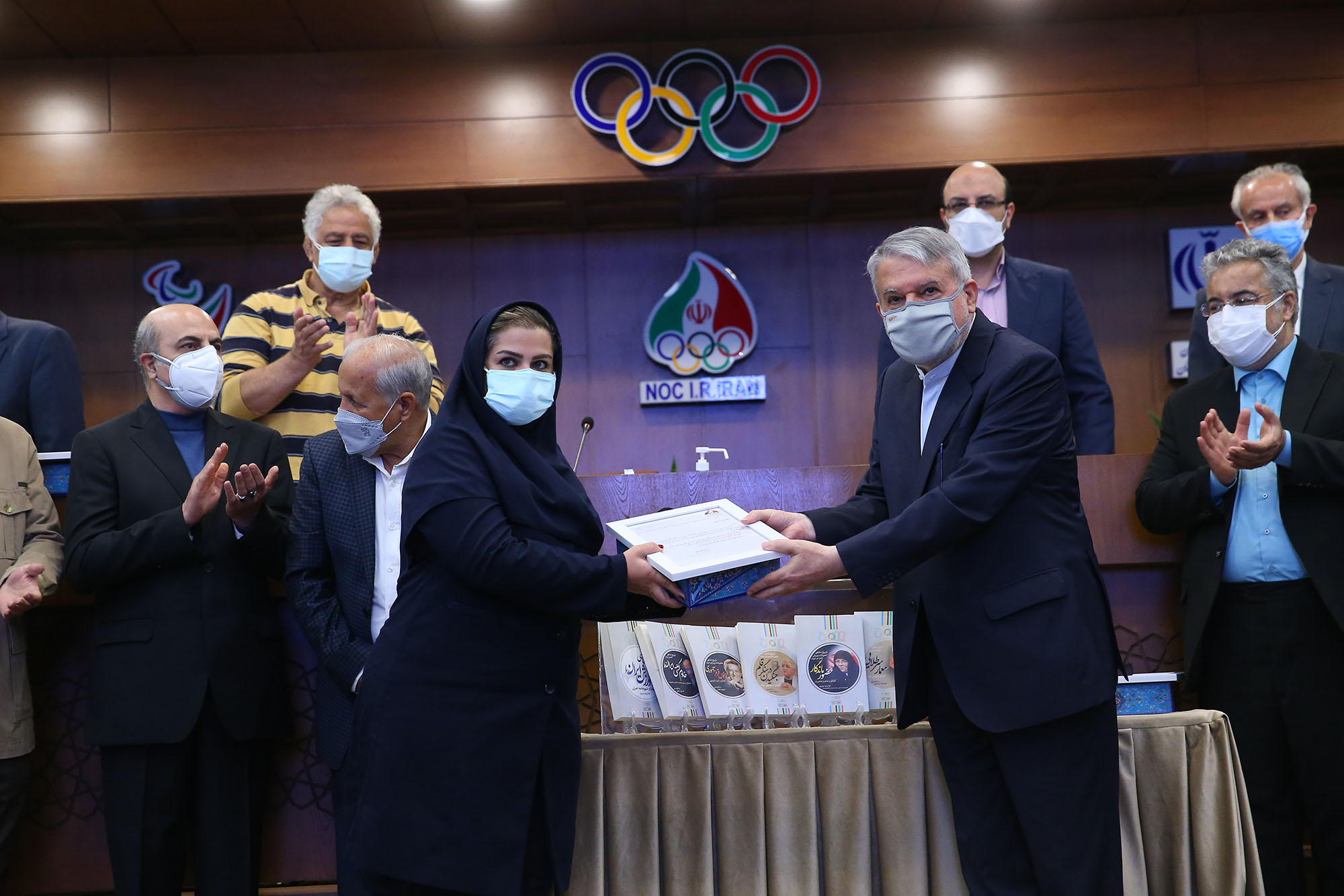 مراسم رونمایی از دستاوردهای تاریخ شفاهی ورزش ایران 50