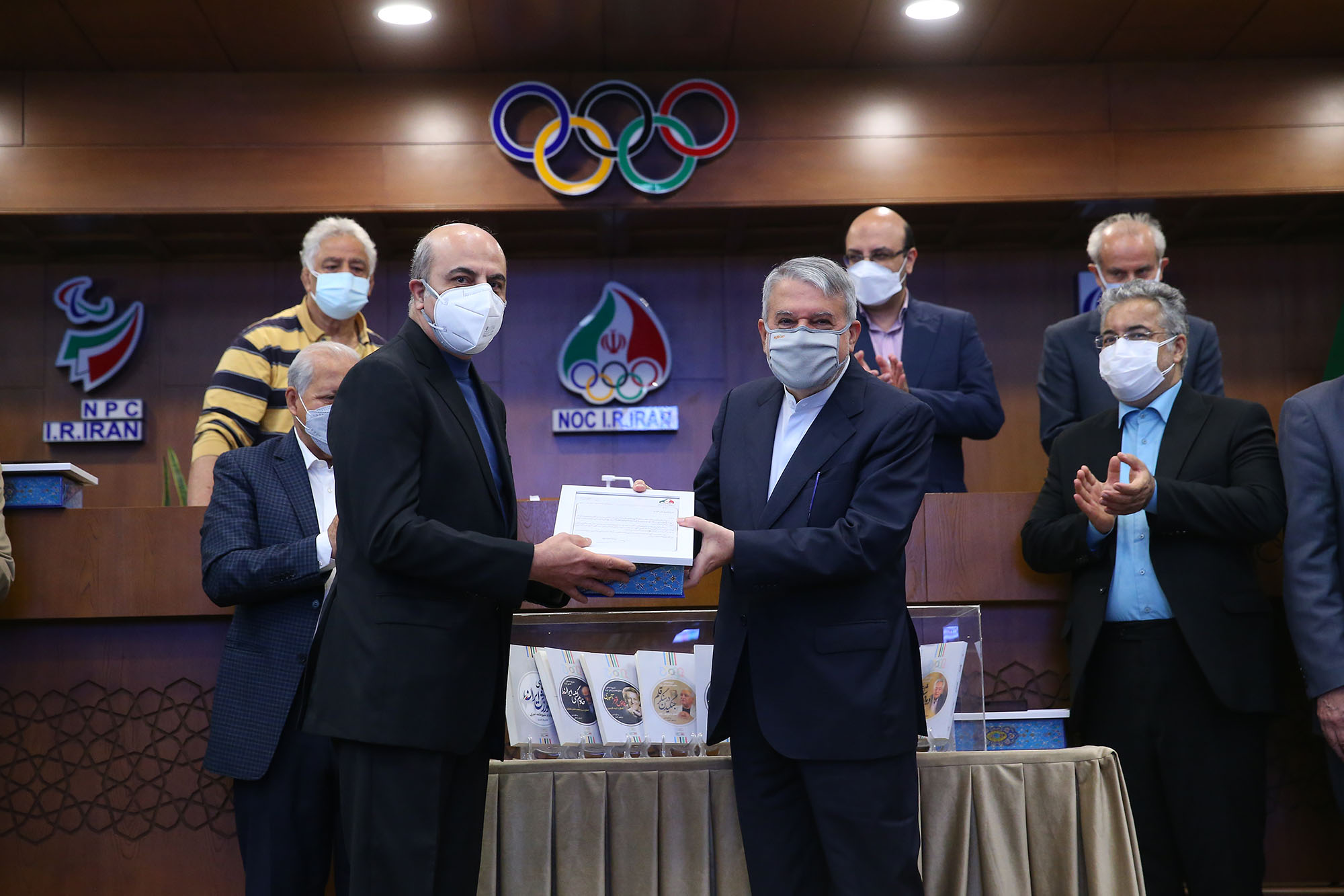 مراسم رونمایی از دستاوردهای تاریخ شفاهی ورزش ایران 55