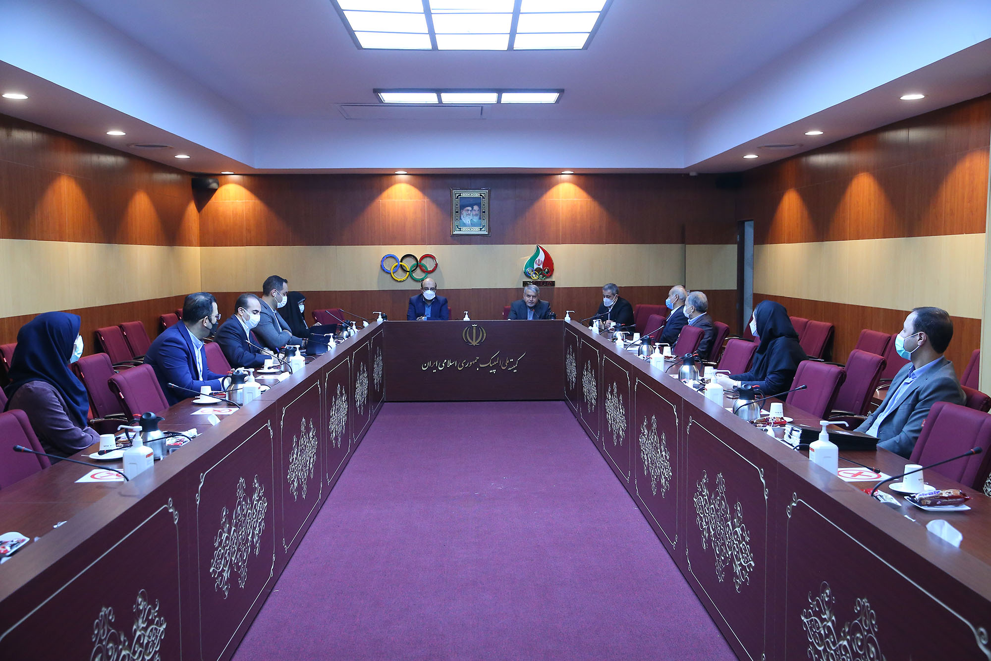 اولین جلسه کادر سرپرستی بازی های آسیایی هانگژو 1