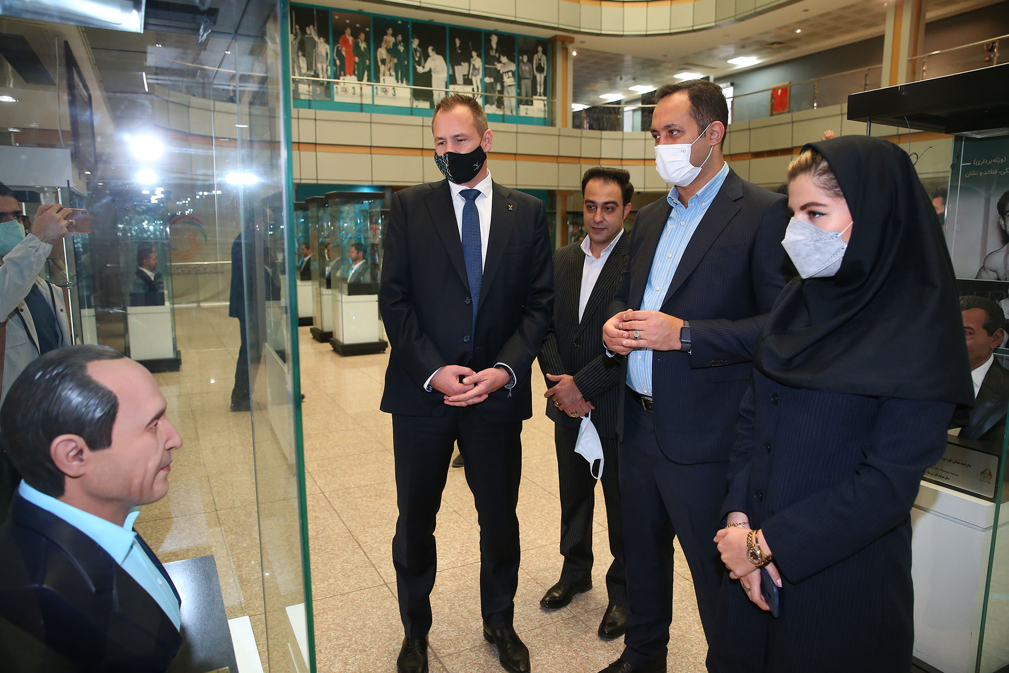 دیدار های ریاست کمیته المپیک مجارستان در ایران 3