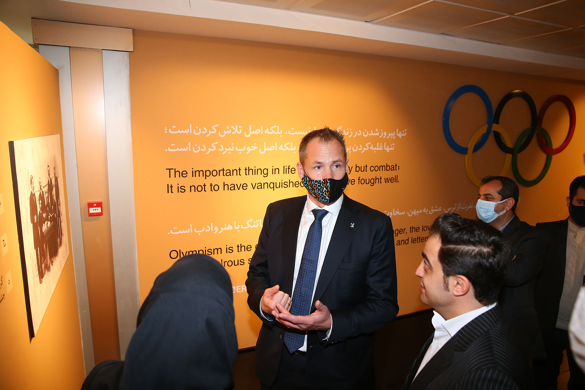 دیدار های ریاست کمیته المپیک مجارستان در ایران 7