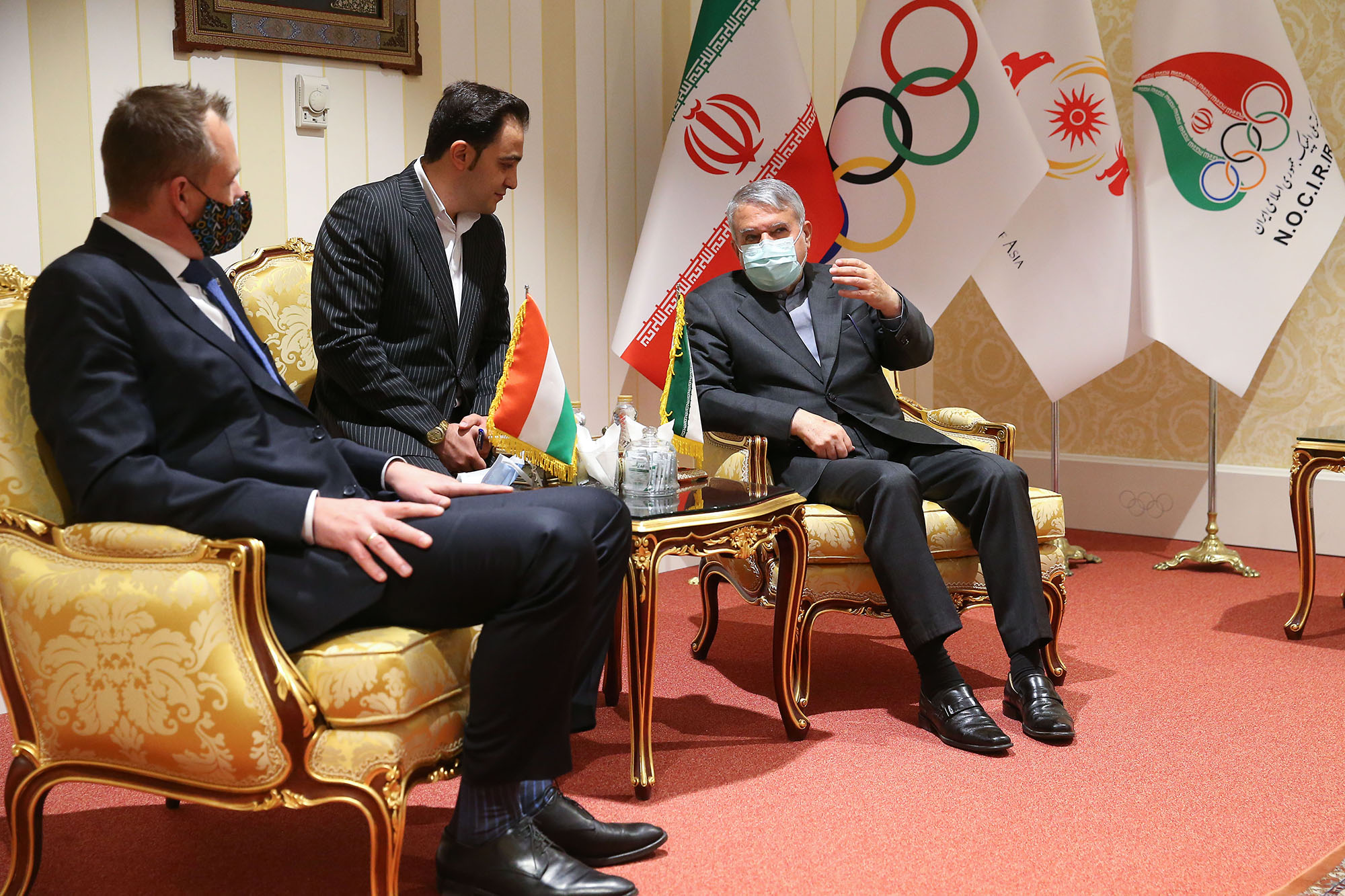 دیدار های ریاست کمیته المپیک مجارستان در ایران 15