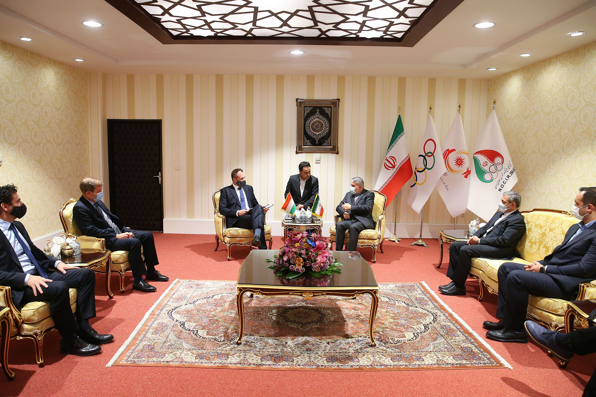 دیدار های ریاست کمیته المپیک مجارستان در ایران 16