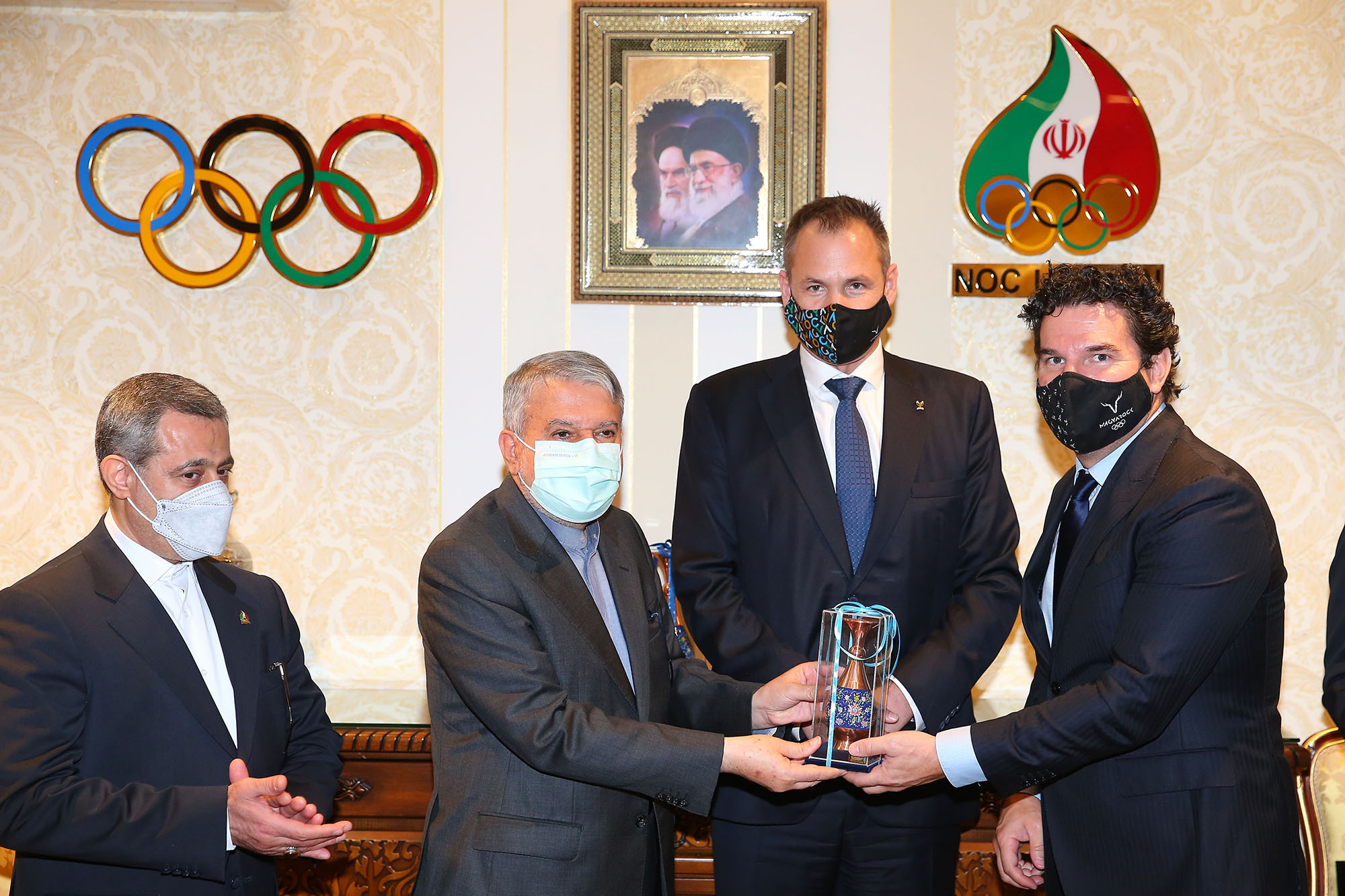 دیدار های ریاست کمیته المپیک مجارستان در ایران 25