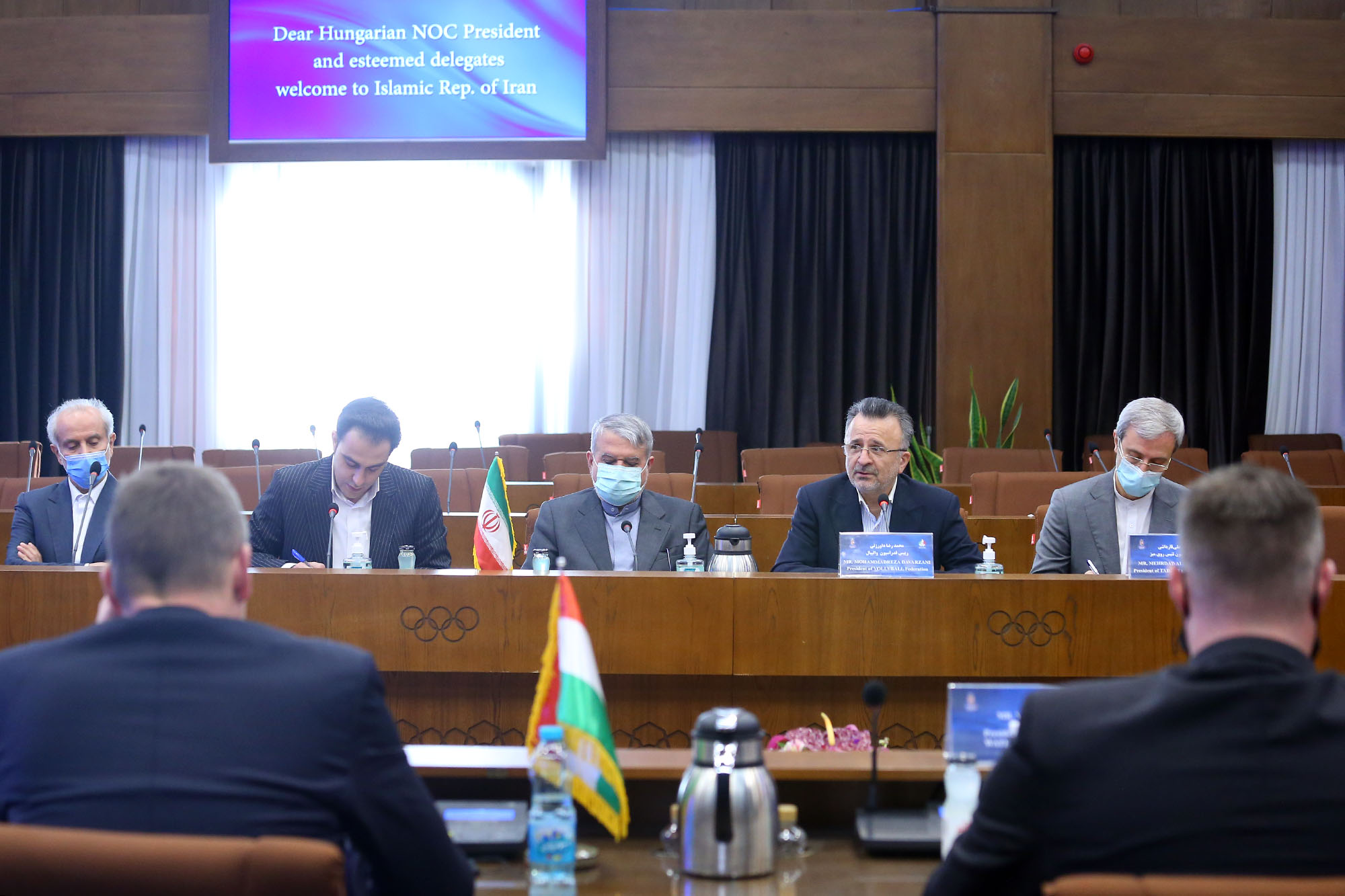 دیدار های ریاست کمیته المپیک مجارستان در ایران 32
