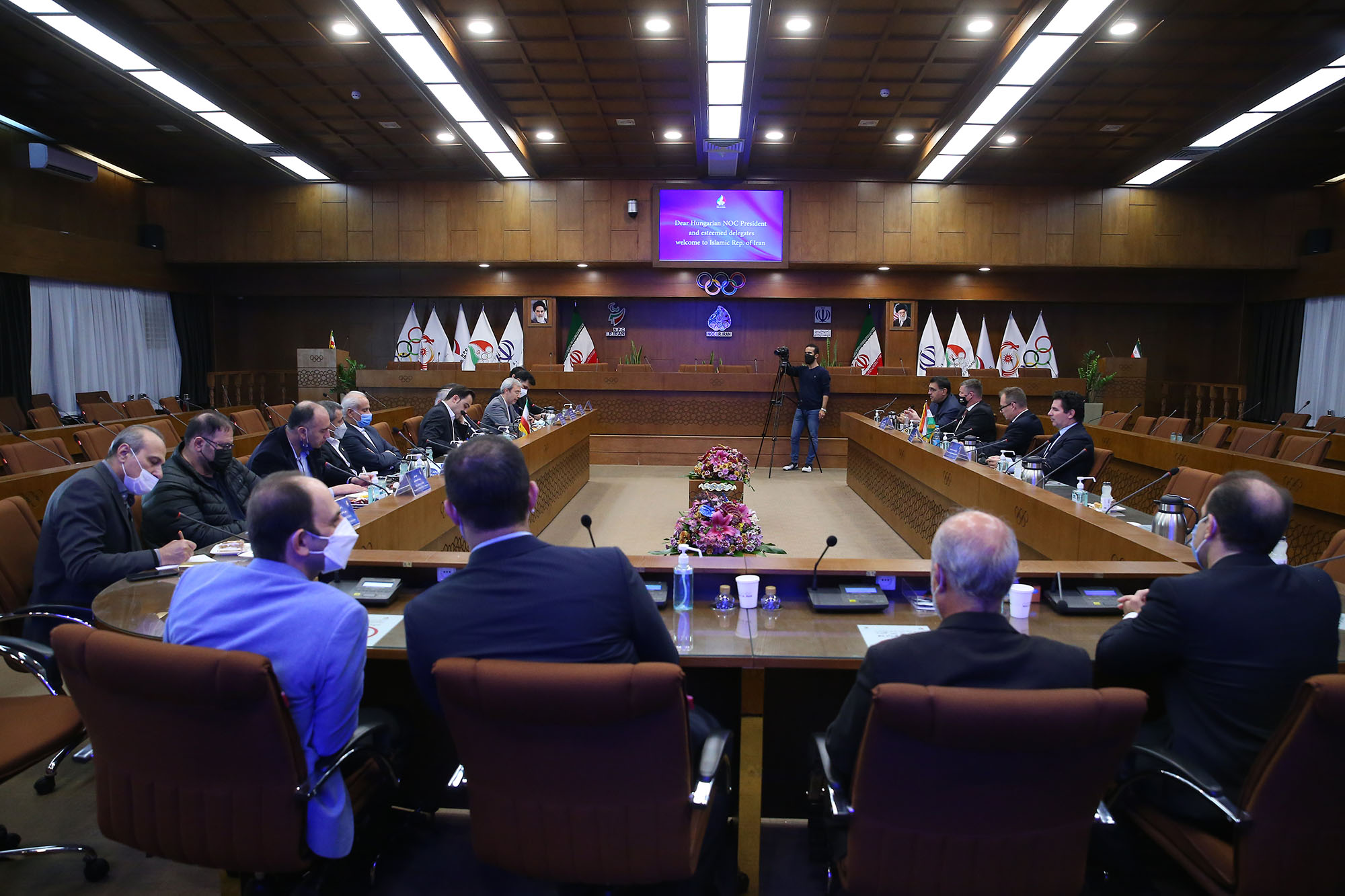 دیدار های ریاست کمیته المپیک مجارستان در ایران 36