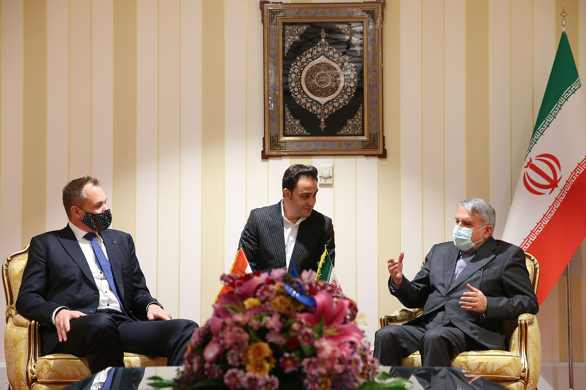 دیدار های ریاست کمیته المپیک مجارستان در ایران 37