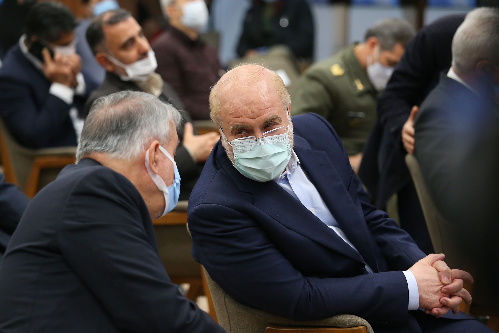 مراسم رونمایی از تندیس قهرمانان ورزش کشور با حضور رییس مجلس شورای اسلامی 41