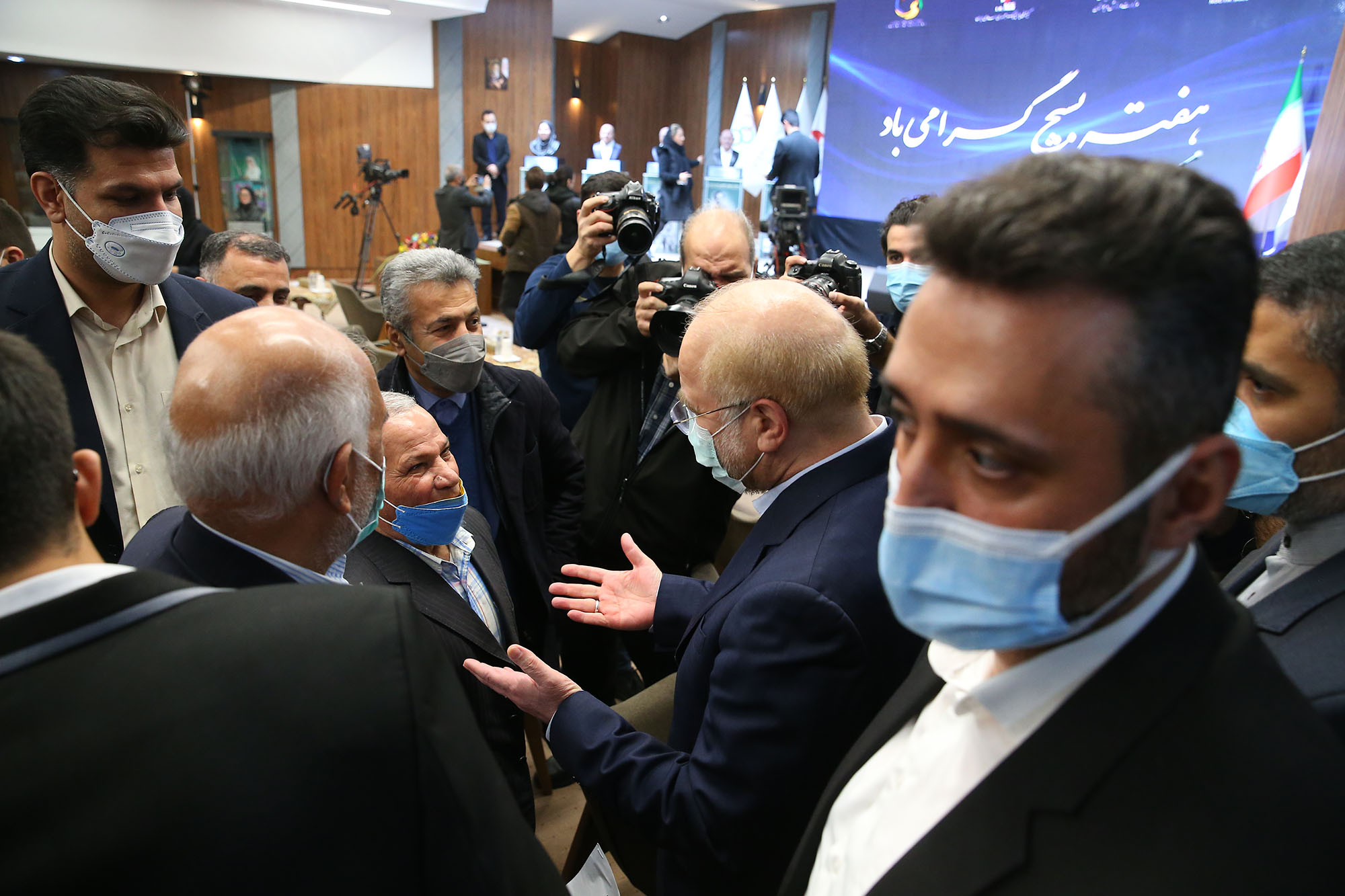 مراسم رونمایی از تندیس قهرمانان ورزش کشور با حضور رییس مجلس شورای اسلامی 66