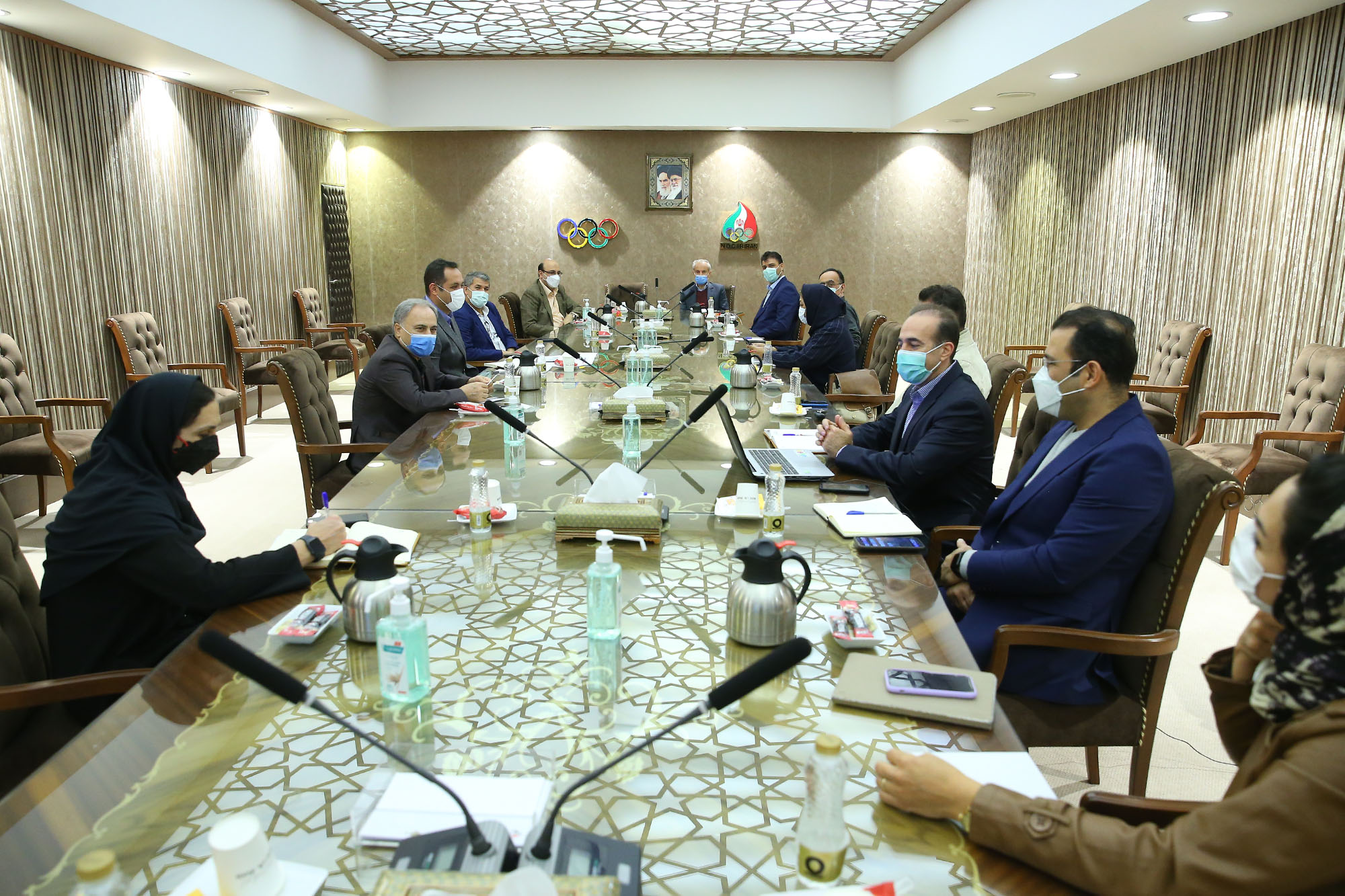 جلسات کادر سرپرستی بازی های آسیایی هانگژو با فدراسیون ها 5