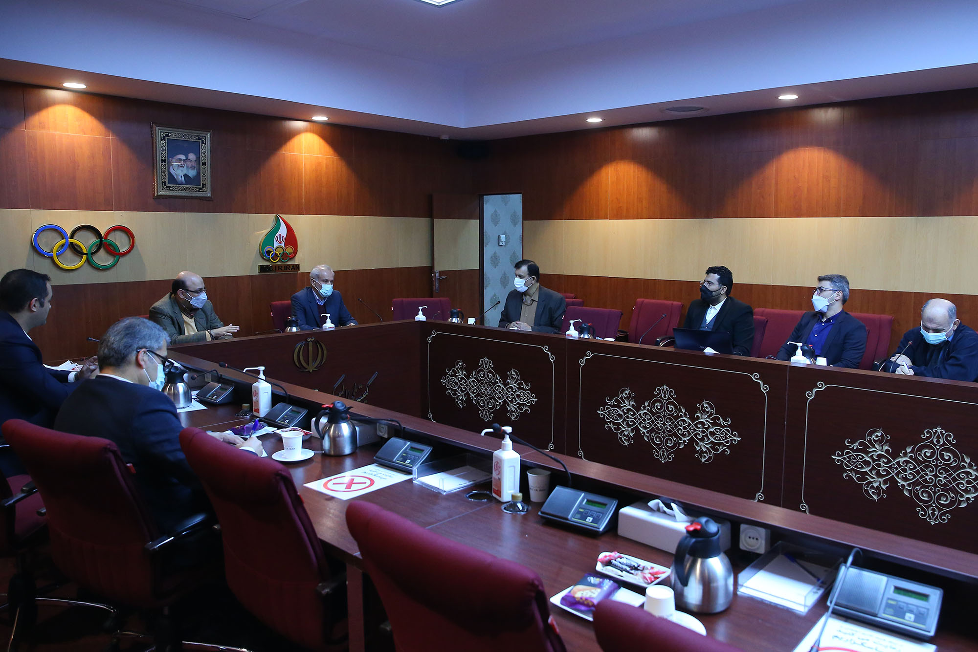 جلسات کادر سرپرستی بازی های آسیایی هانگژو با فدراسیون ها 8