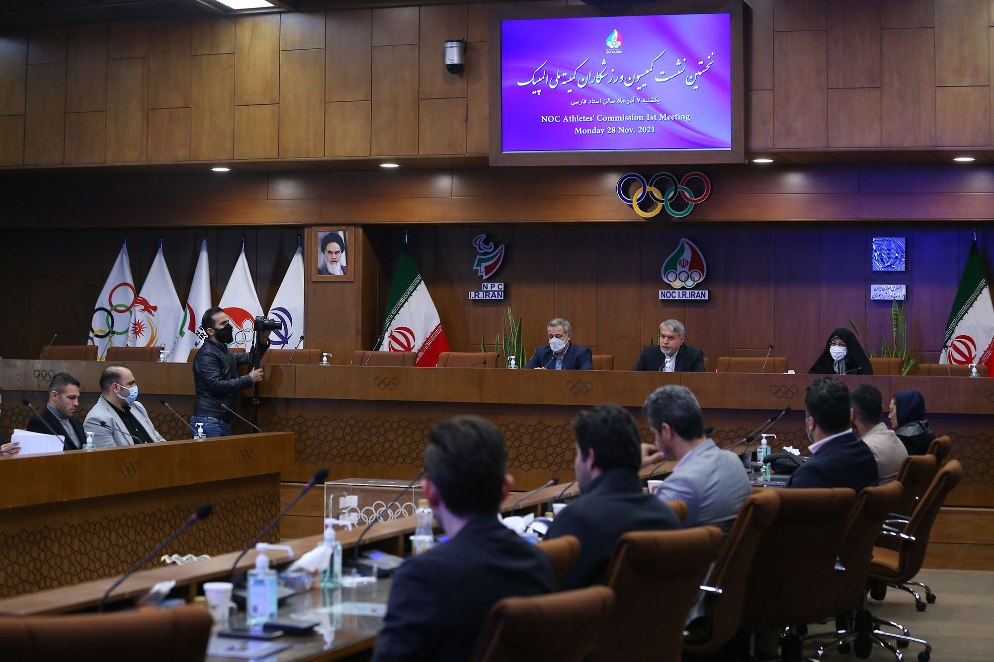 نخستین نشست کمیسیون ورزشکاران کمیته ملی المپیک 5