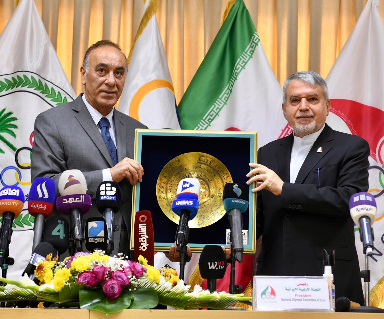 دیدارهای ریاست کمیته ملی المپیک در کشور عراق 1