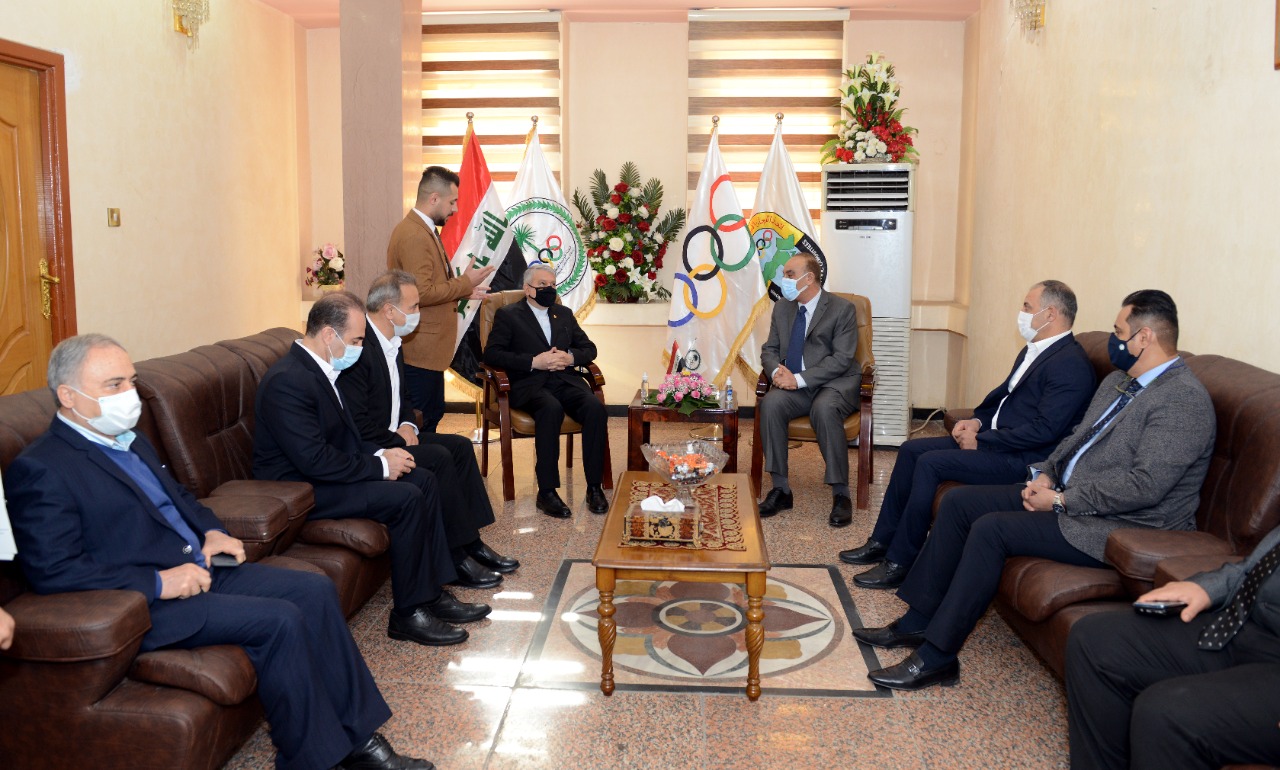دیدارهای ریاست کمیته ملی المپیک در کشور عراق 5