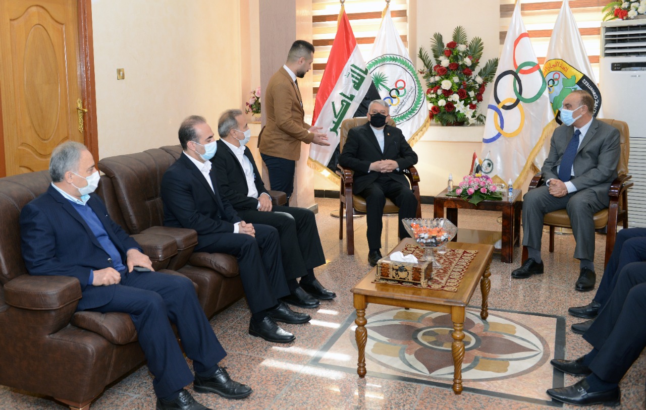 دیدارهای ریاست کمیته ملی المپیک در کشور عراق 6