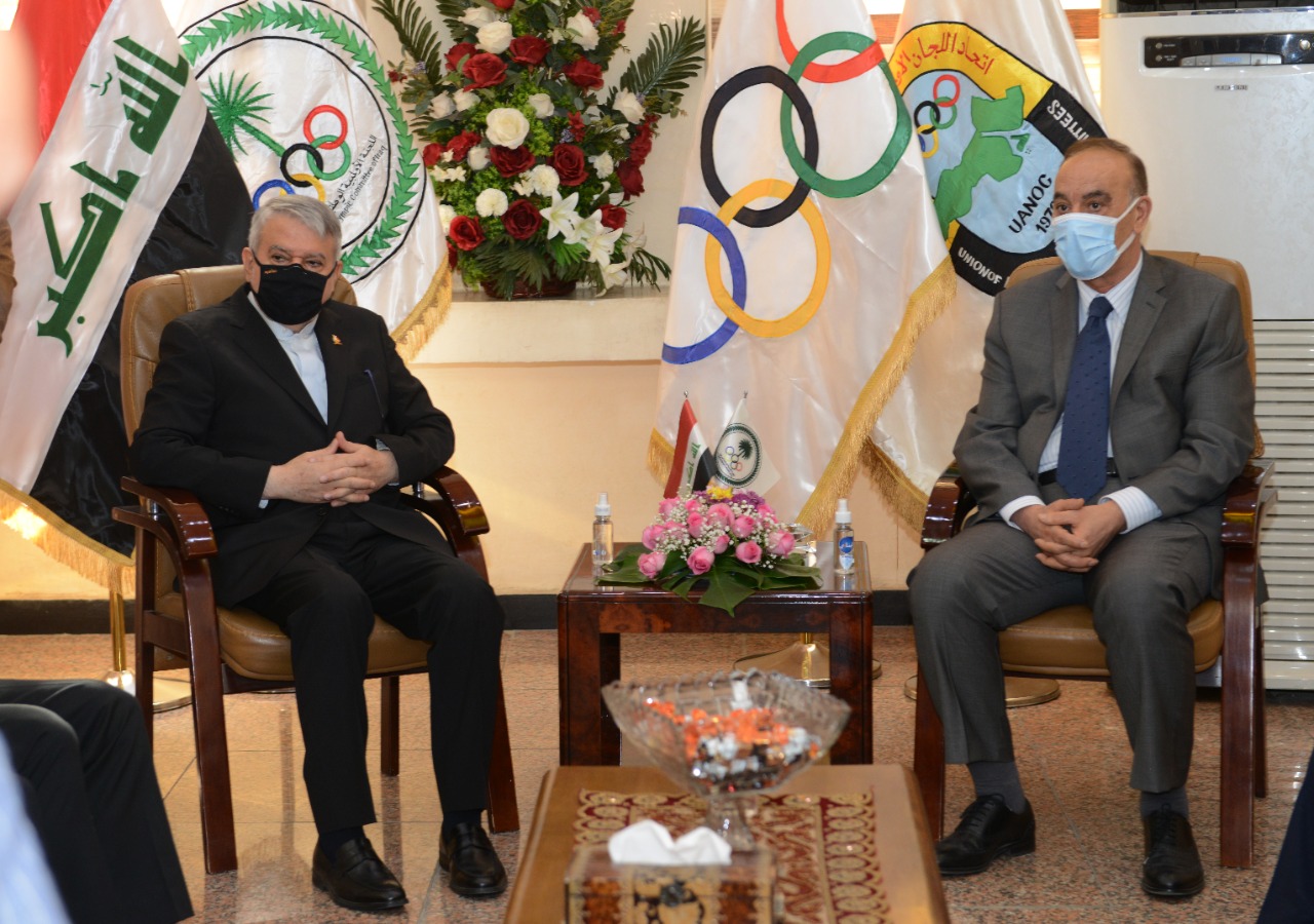 دیدارهای ریاست کمیته ملی المپیک در کشور عراق 8