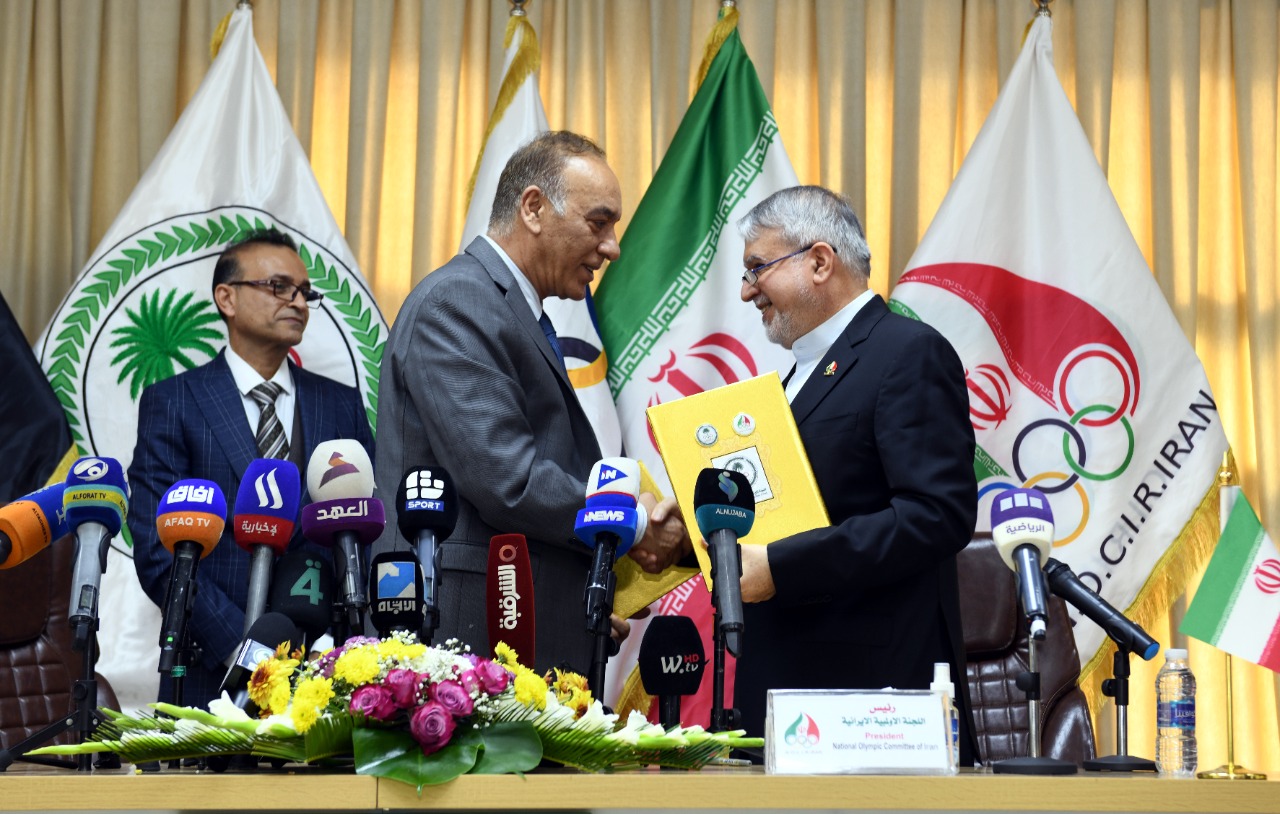 دیدارهای ریاست کمیته ملی المپیک در کشور عراق 14