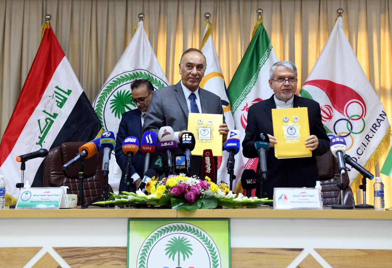دیدارهای ریاست کمیته ملی المپیک در کشور عراق 15