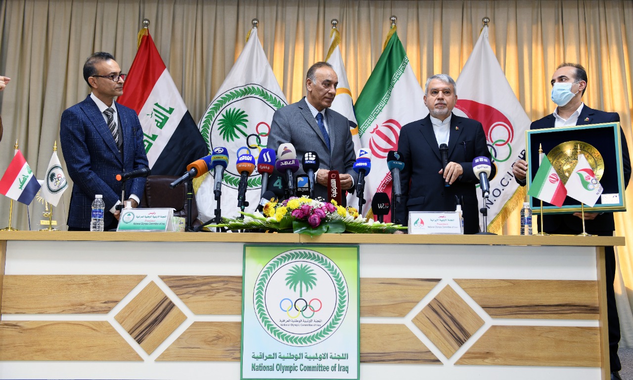 دیدارهای ریاست کمیته ملی المپیک در کشور عراق 16
