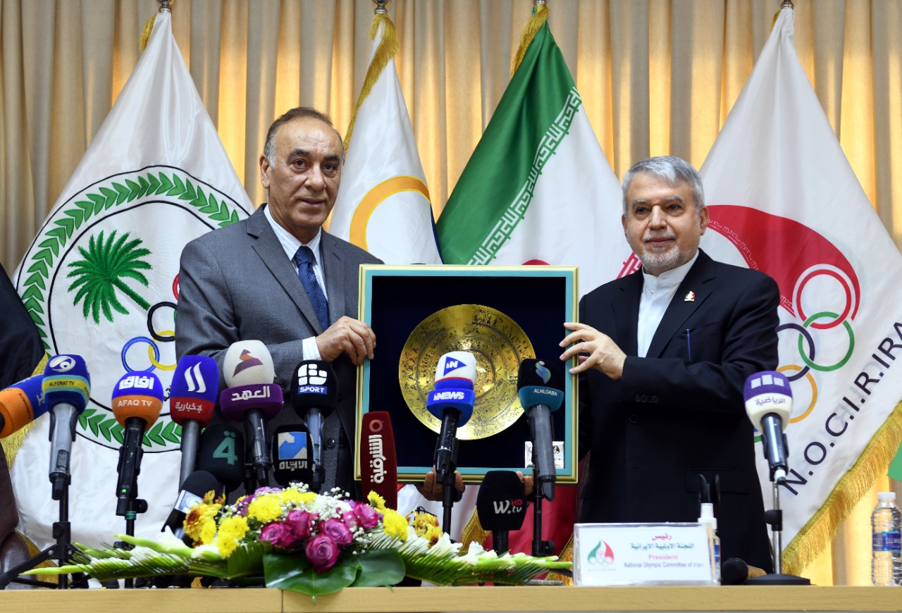 دیدارهای ریاست کمیته ملی المپیک در کشور عراق 17