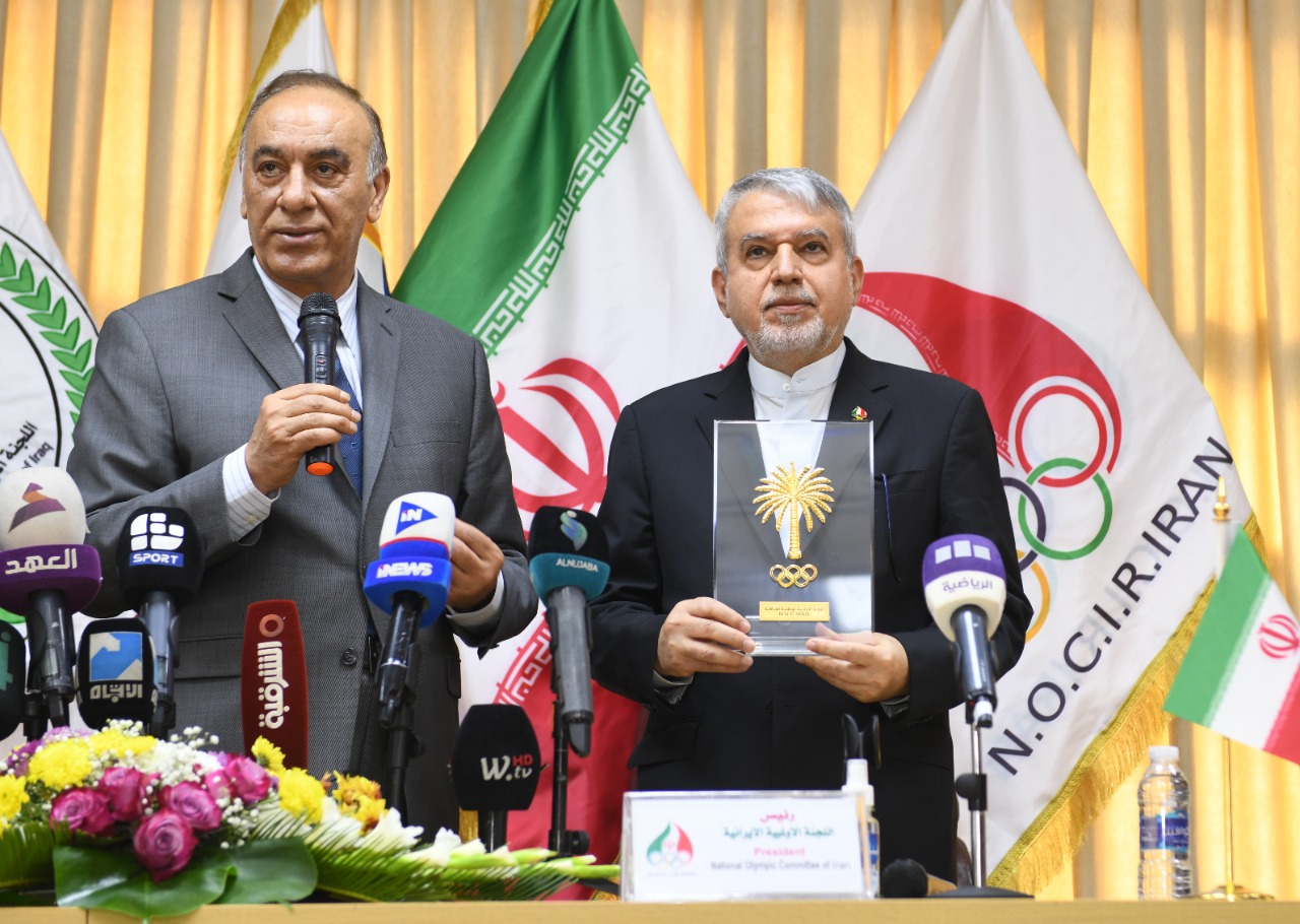 دیدارهای ریاست کمیته ملی المپیک در کشور عراق 19