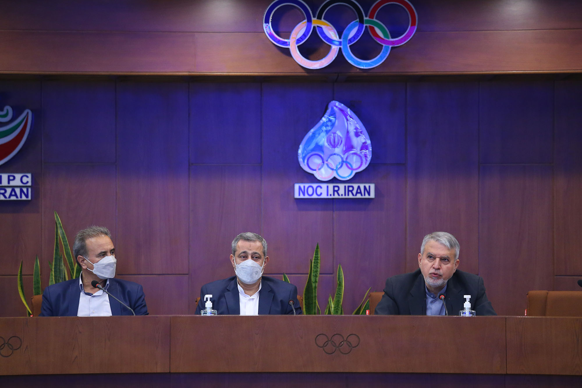 نشست صمیمی ریاست کمیته المپیک با پرسنل کمیته 13