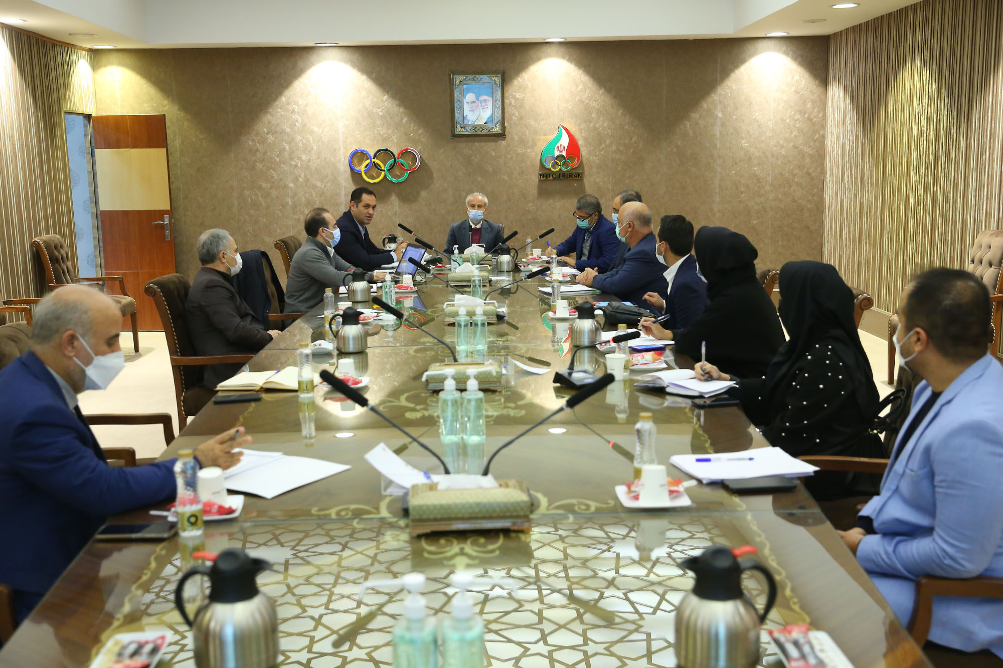 جلسات کادر سرپرستی بازی های آسیایی هانگژو با فدراسیون ها- آذرماه 1