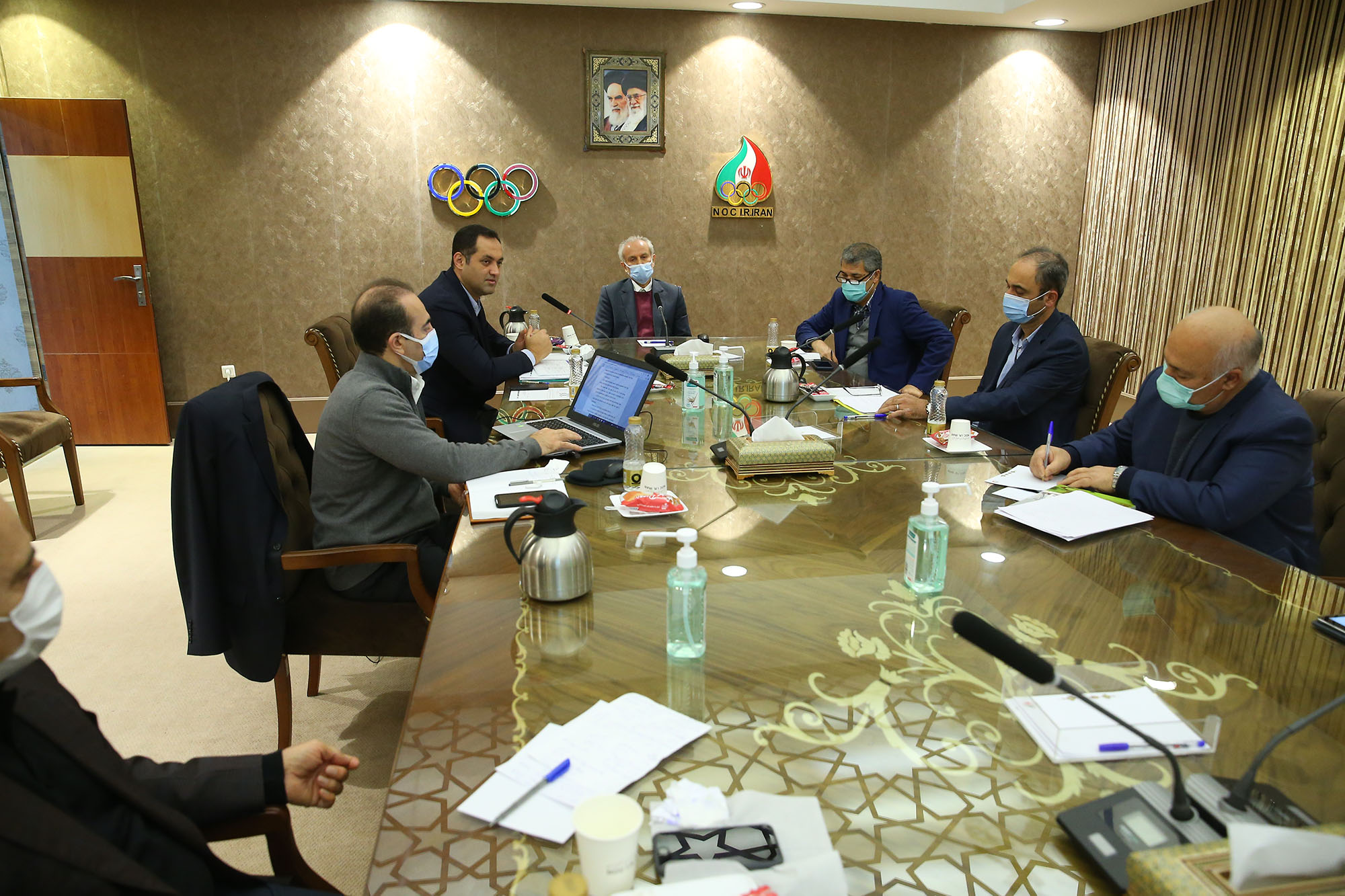 جلسات کادر سرپرستی بازی های آسیایی هانگژو با فدراسیون ها- آذرماه 5