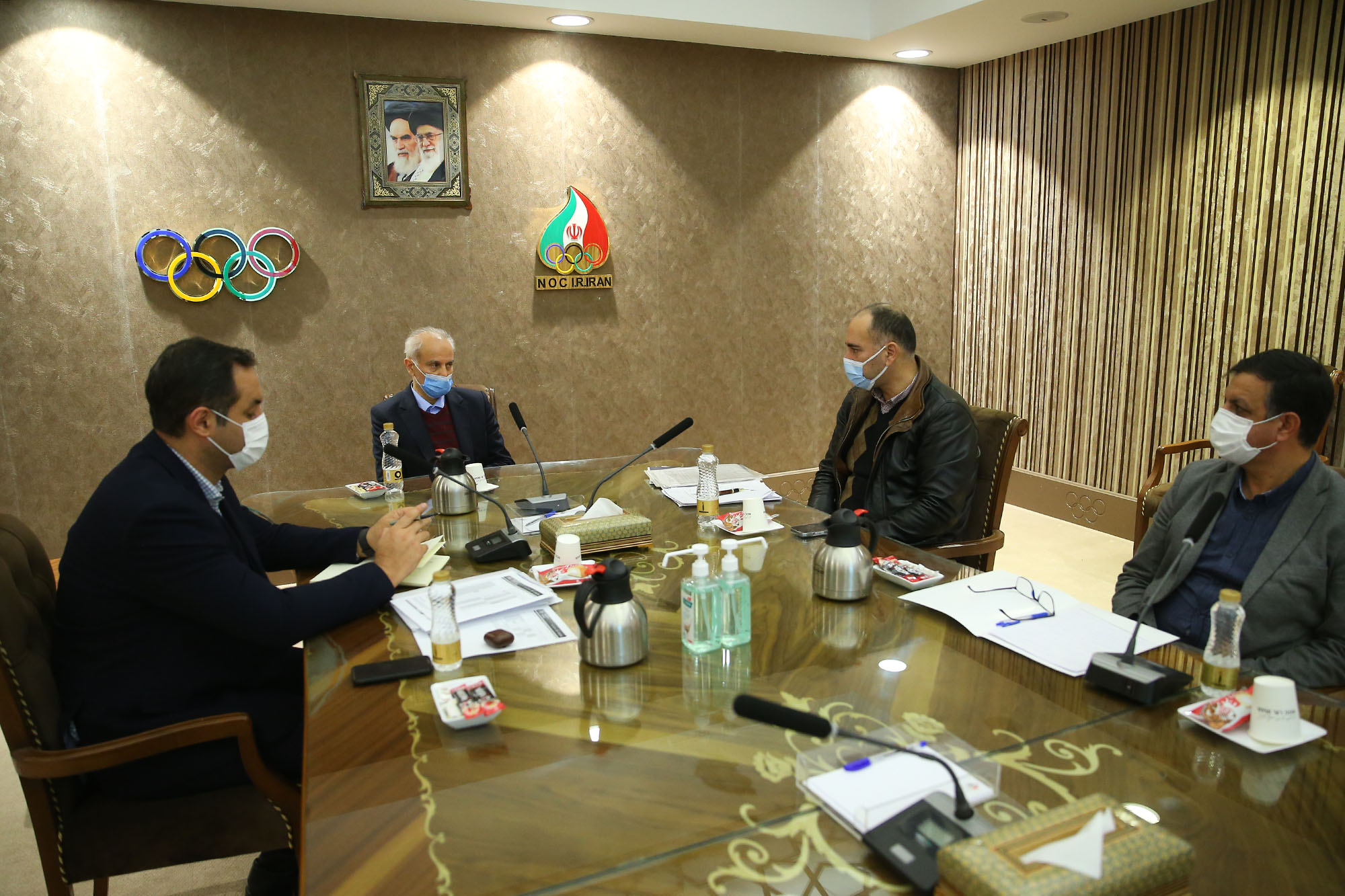 جلسات کادر سرپرستی بازی های آسیایی هانگژو با فدراسیون ها- آذرماه 8