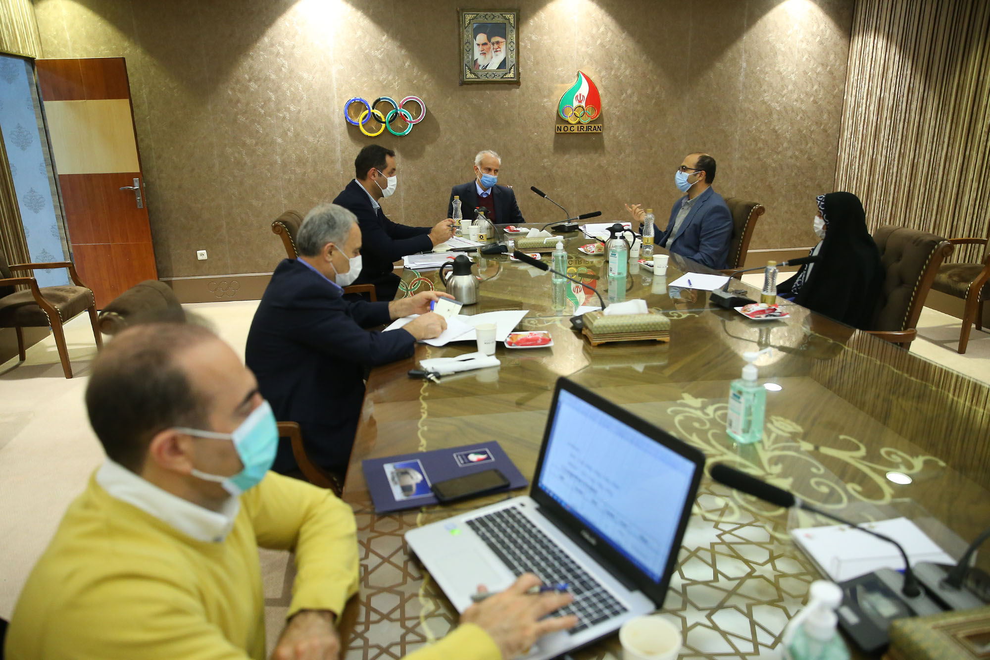 جلسات کادر سرپرستی بازی های آسیایی هانگژو با فدراسیون ها- آذرماه 17