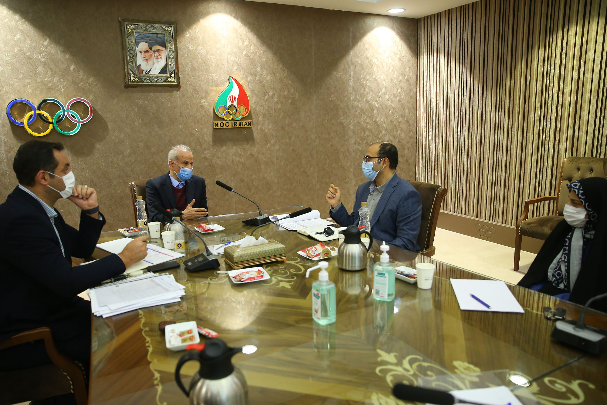 جلسات کادر سرپرستی بازی های آسیایی هانگژو با فدراسیون ها- آذرماه 18