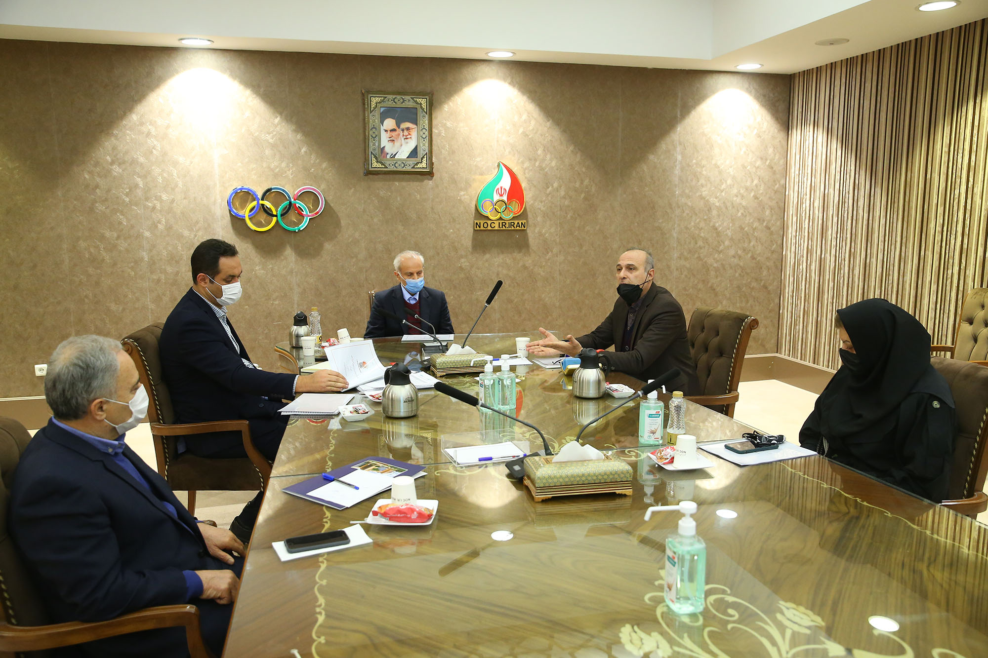 جلسات کادر سرپرستی بازی های آسیایی هانگژو با فدراسیون ها- آذرماه 26