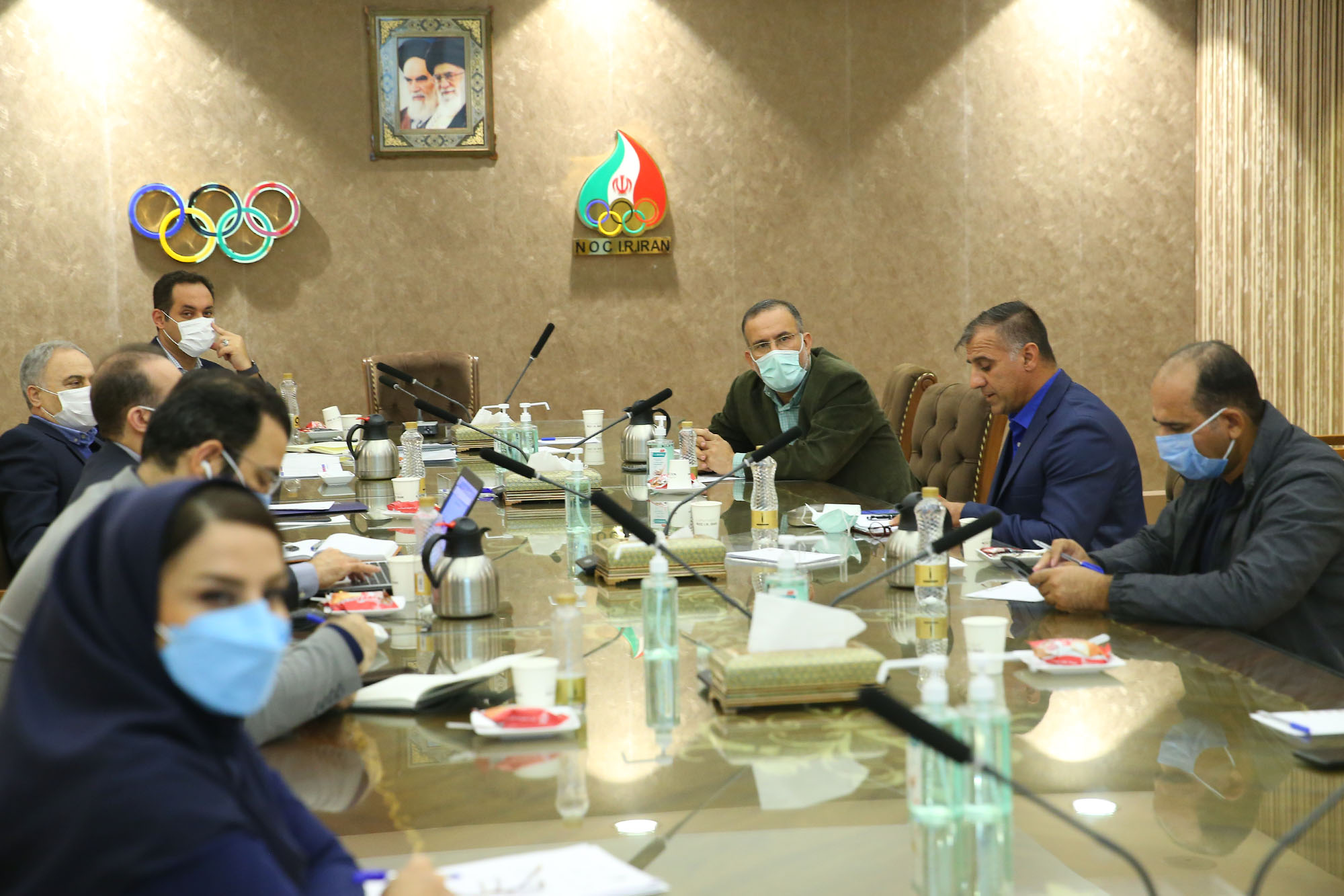 جلسات کادر سرپرستی بازی های آسیایی هانگژو با فدراسیون ها- آذرماه 30