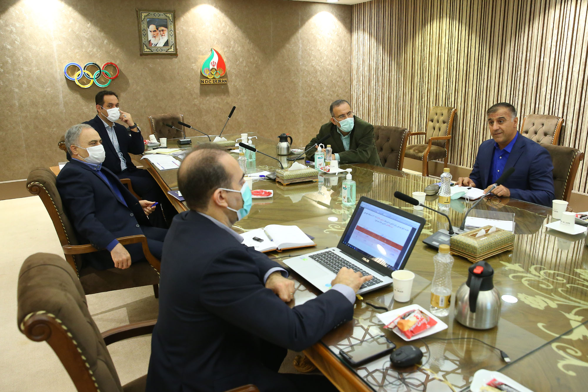 جلسات کادر سرپرستی بازی های آسیایی هانگژو با فدراسیون ها- آذرماه 31