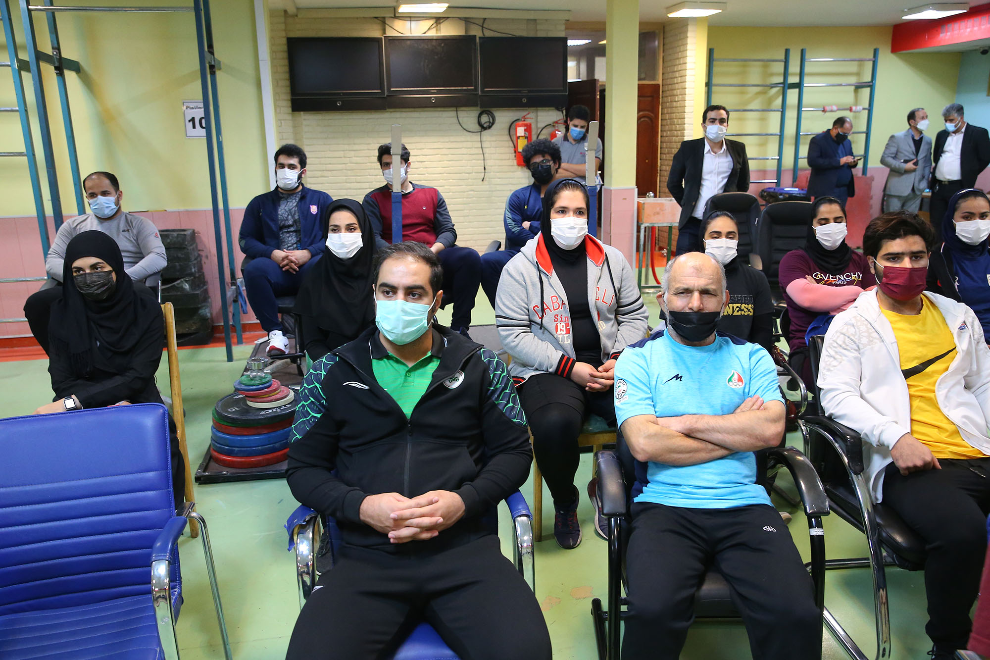 بازدید ریاست کمیته ملی المپیک از اردو تیم ملی قایقرانی و وزنه برداری 9