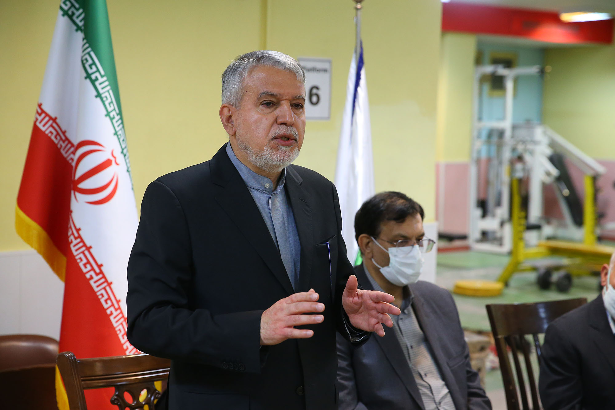 بازدید ریاست کمیته ملی المپیک از اردو تیم ملی قایقرانی و وزنه برداری 15