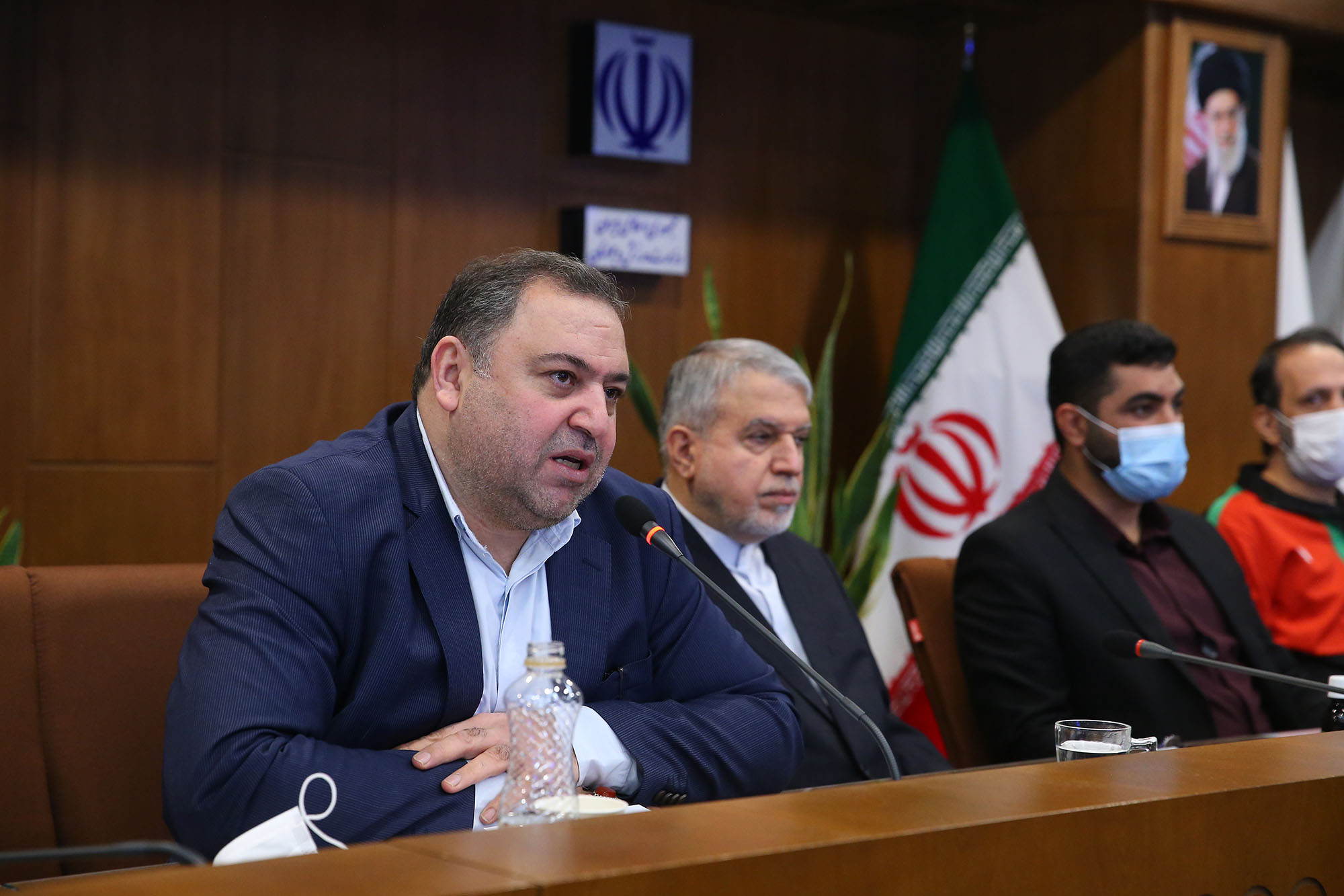 مراسم بدرقه کاروان ورزشی کاراته اعزامی به بازی های آسیایی 1