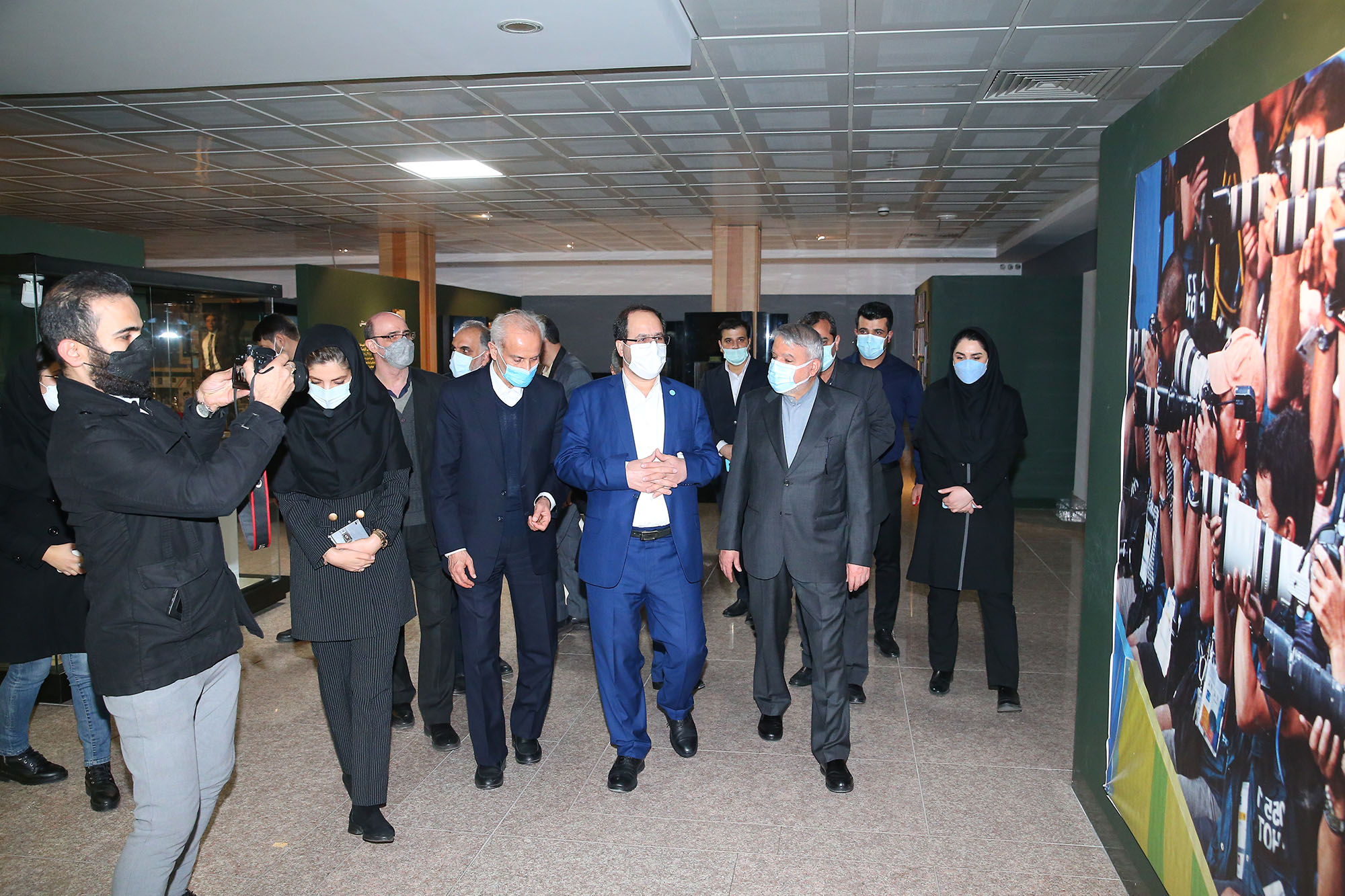 بازدید ریاست دانشگاه تهران از موزه ملی ورزش 17