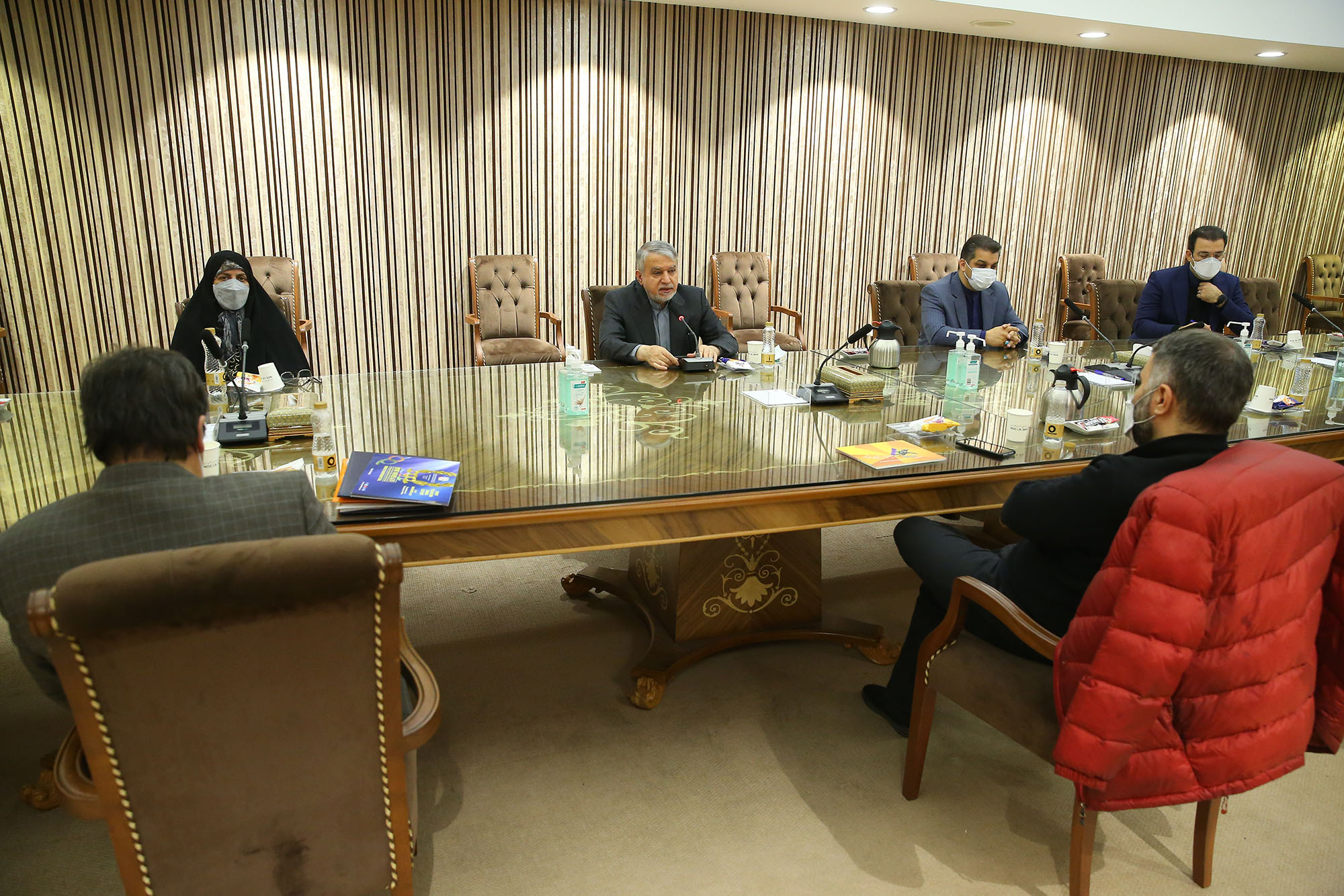 جلسه جشنواره فیلم های ورزشی 1