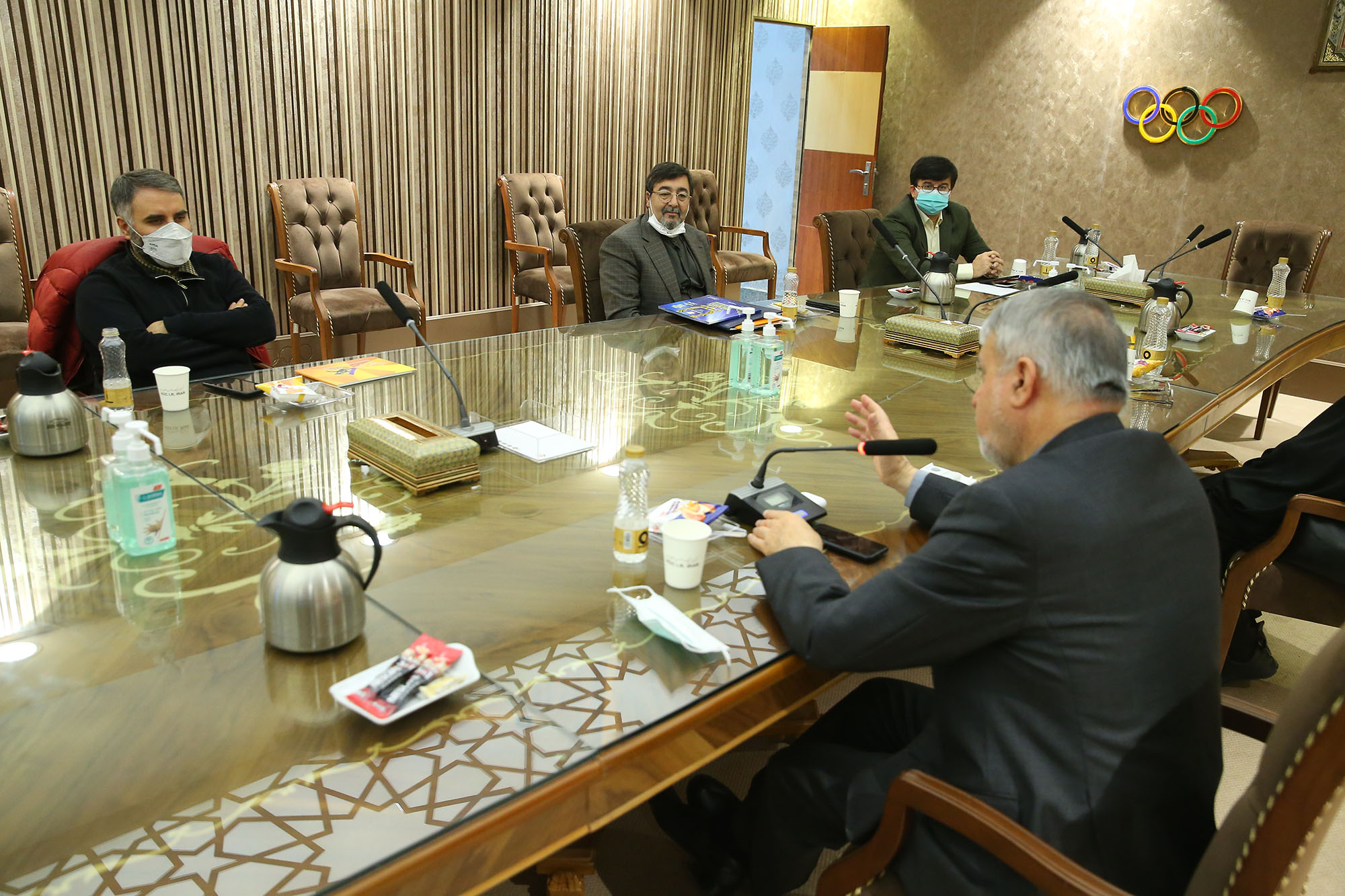 جلسه جشنواره فیلم های ورزشی 5