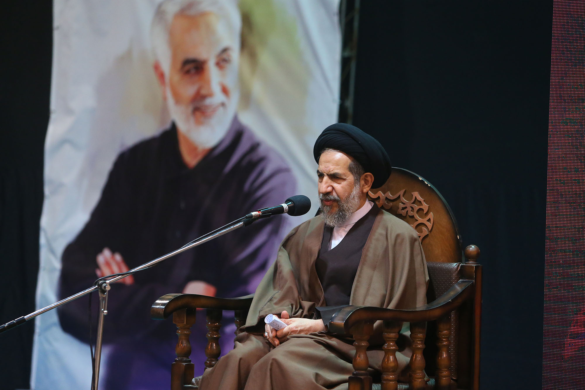 مراسم سوگواری حضرت فاطمه (س) و سالروز شهادت سردار سلیمانی 9