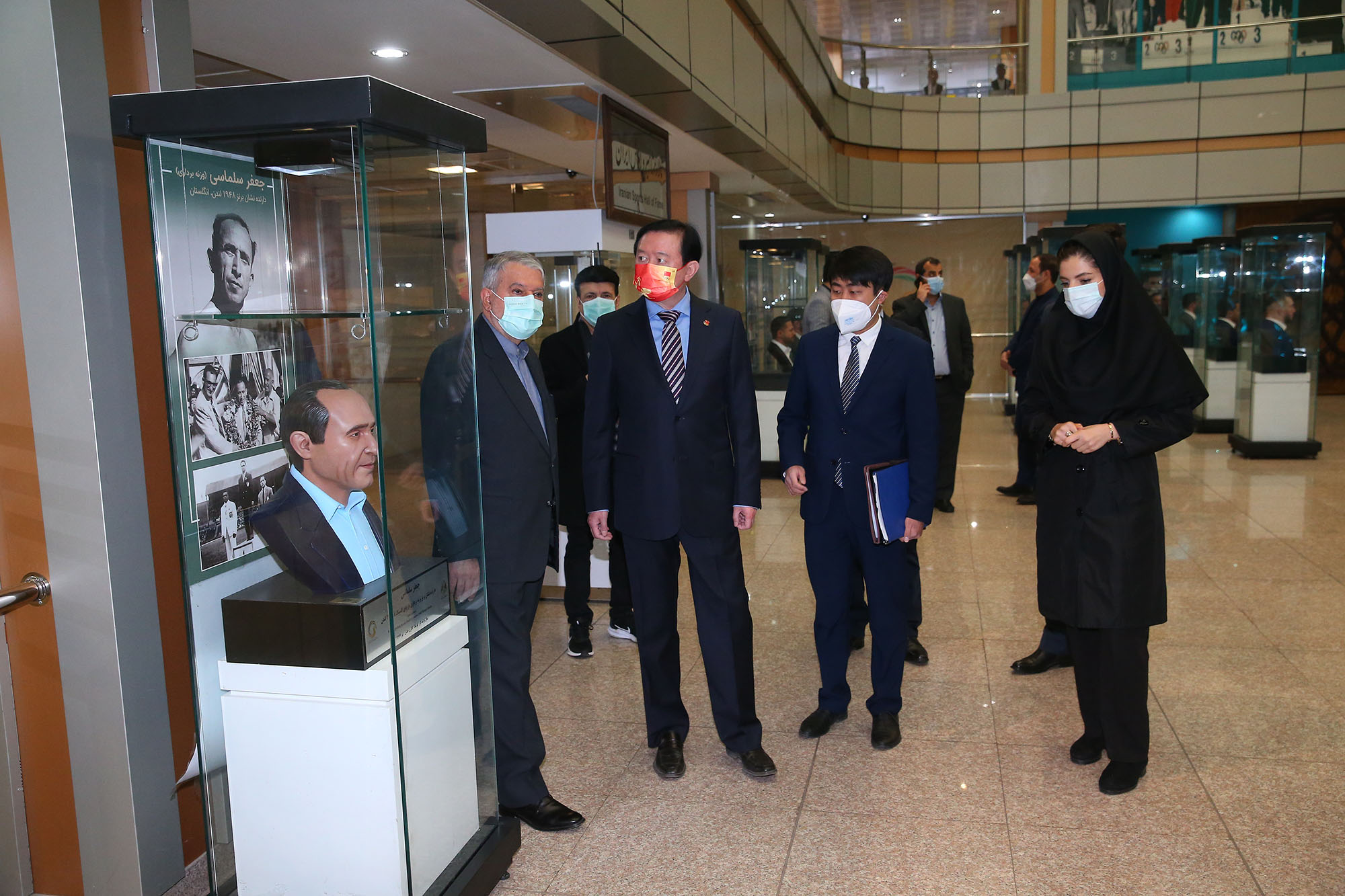 دیدار ریاست کمیته ملی المپیک با سفیر چین در ایران 3