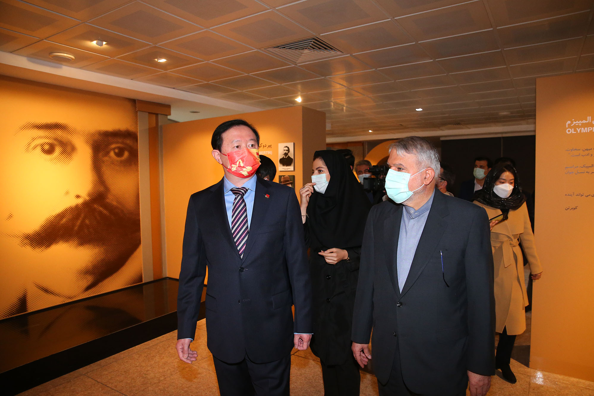 دیدار ریاست کمیته ملی المپیک با سفیر چین در ایران 6