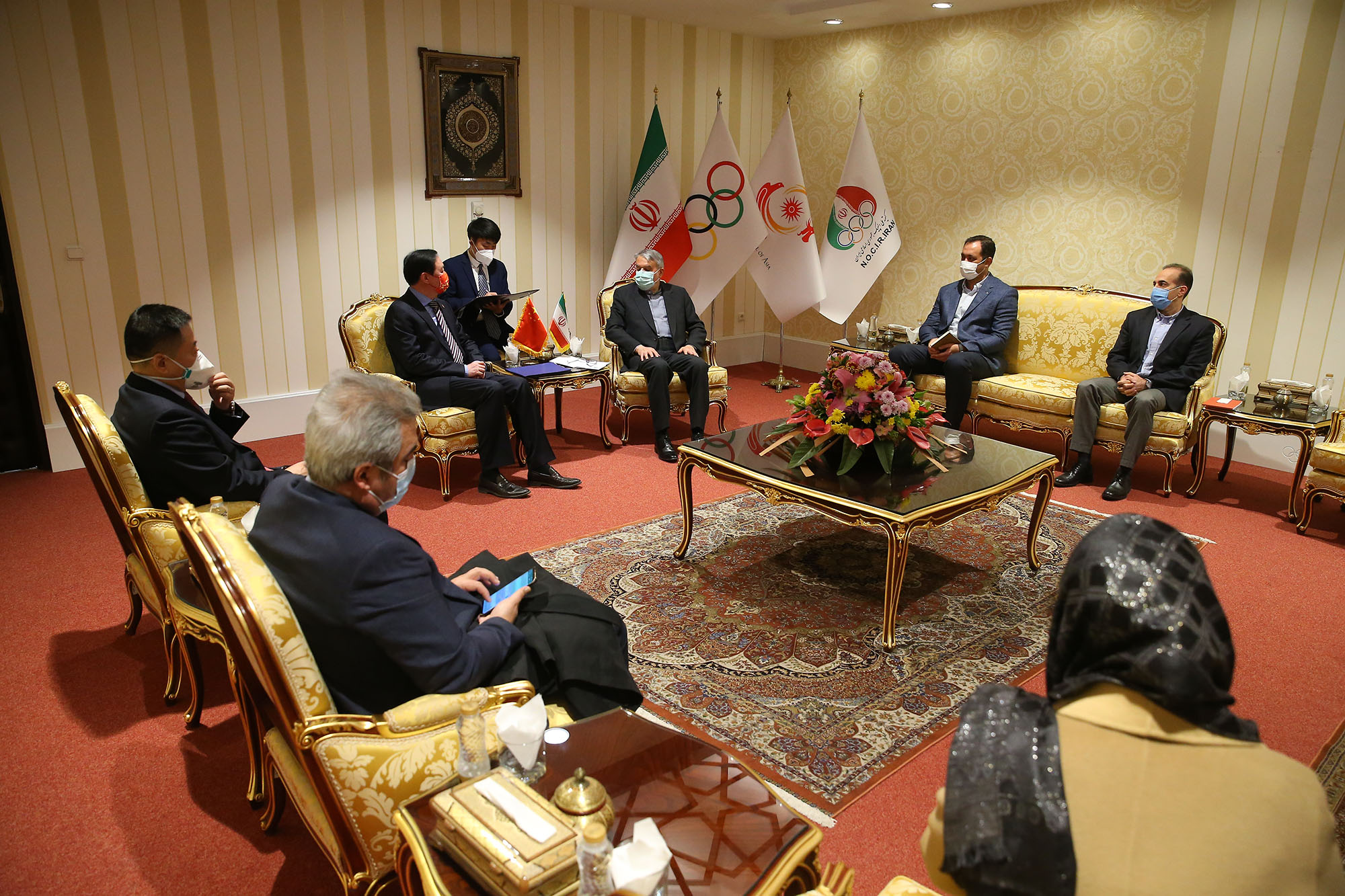 دیدار ریاست کمیته ملی المپیک با سفیر چین در ایران 21