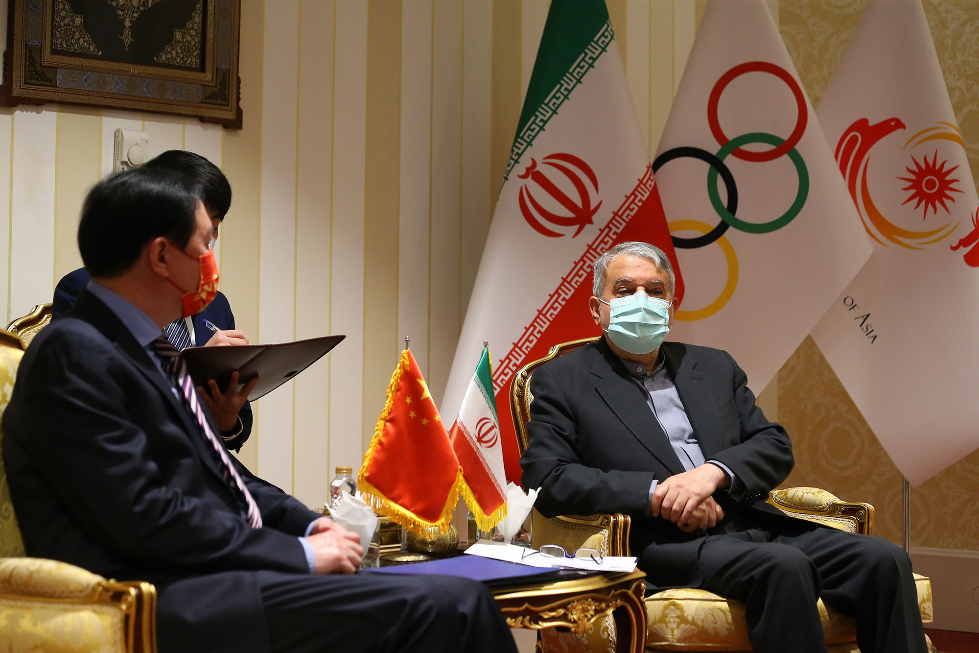 دیدار ریاست کمیته ملی المپیک با سفیر چین در ایران 22