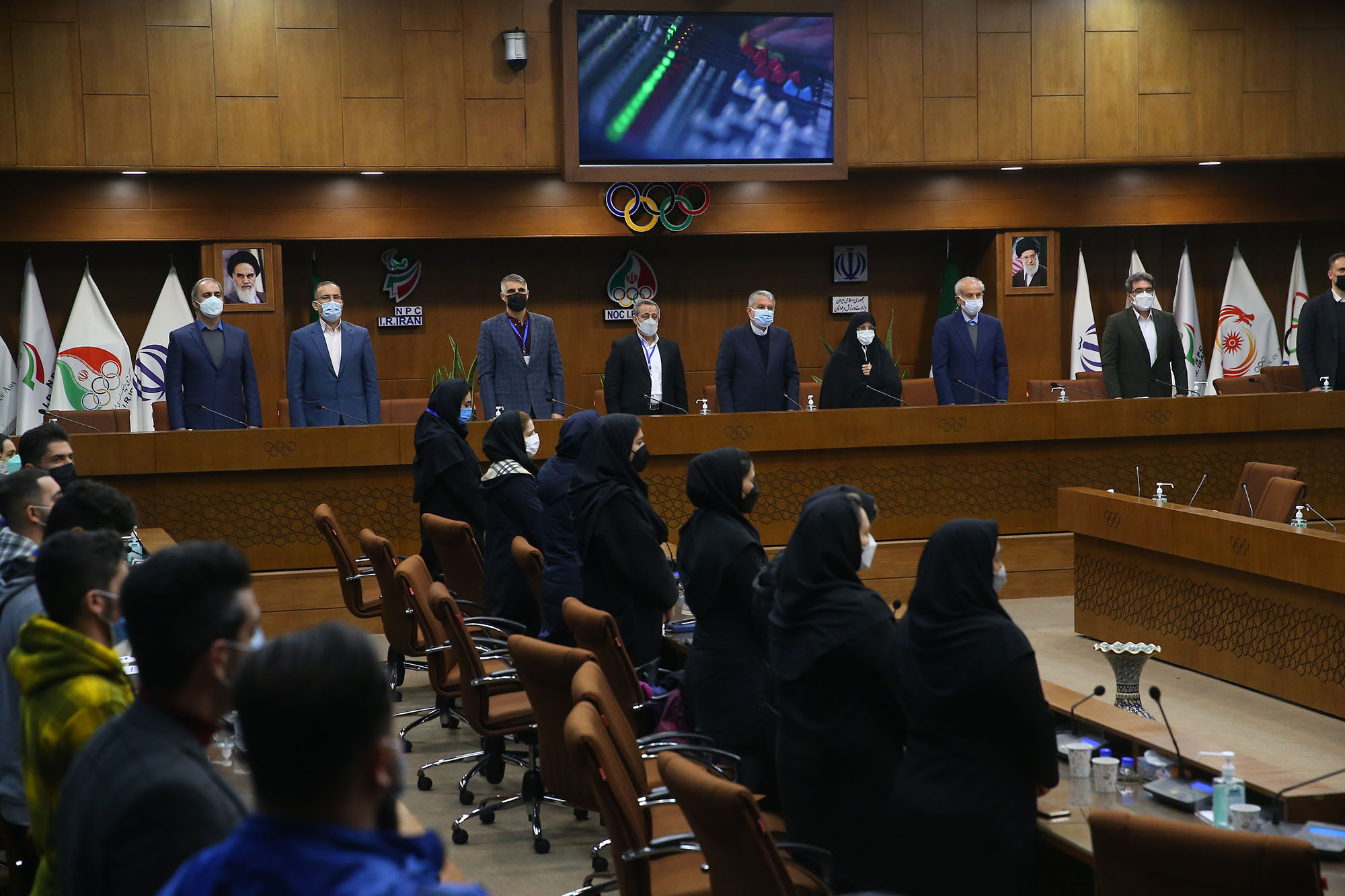 مراسم افتتاحیه همایش آکادمی ملی المپیک 4