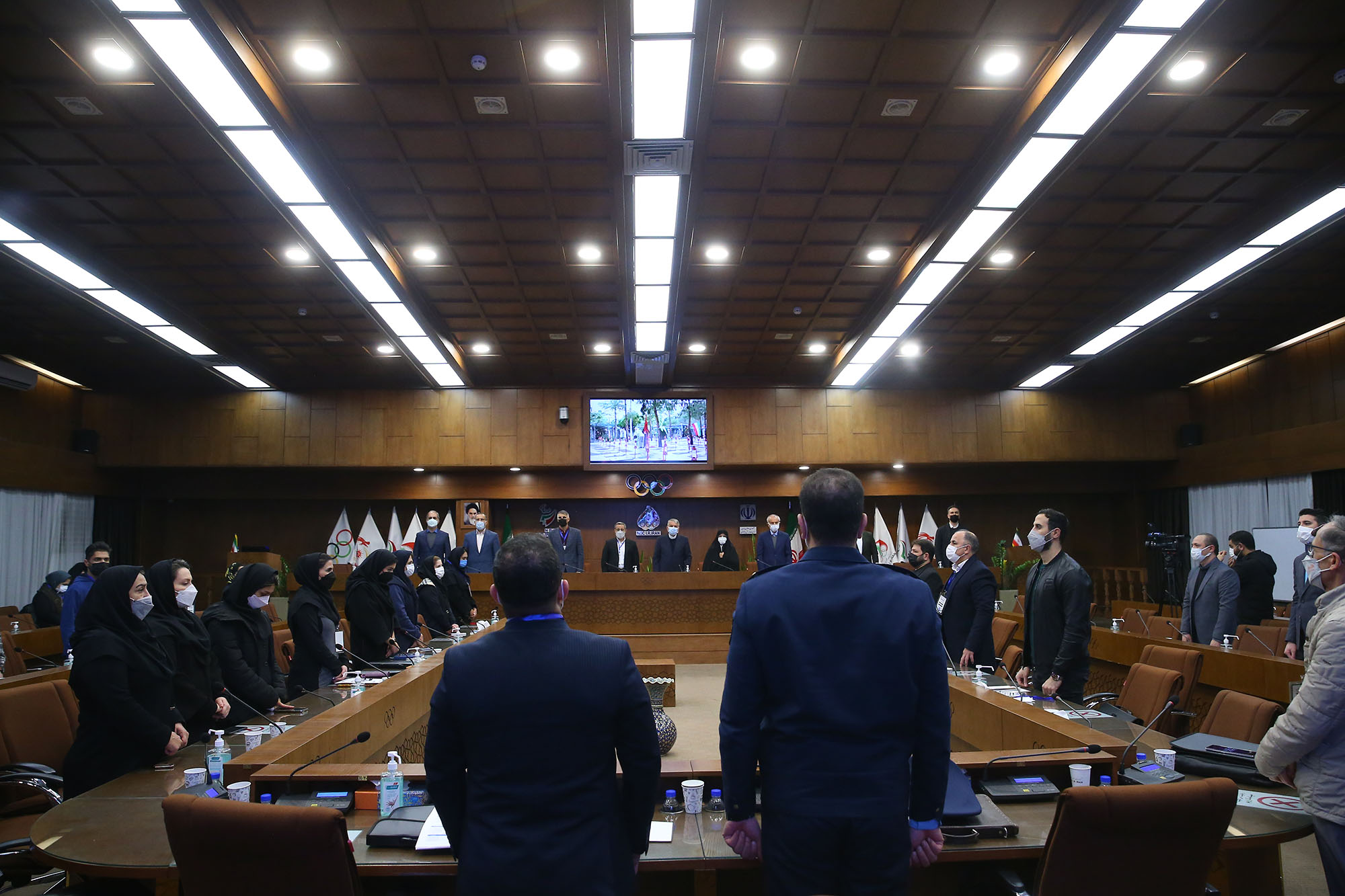 مراسم افتتاحیه همایش آکادمی ملی المپیک 5