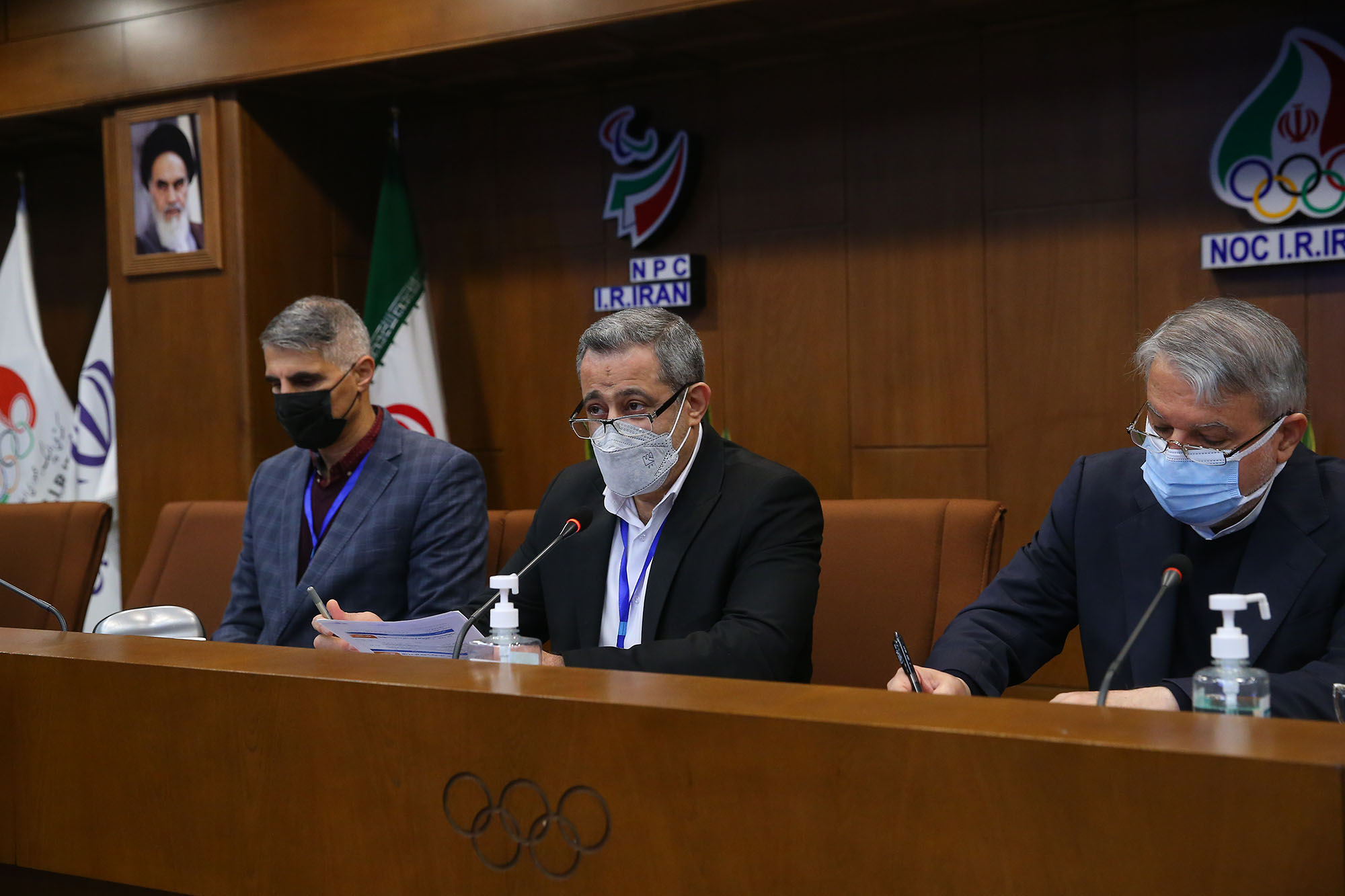 مراسم افتتاحیه همایش آکادمی ملی المپیک 7